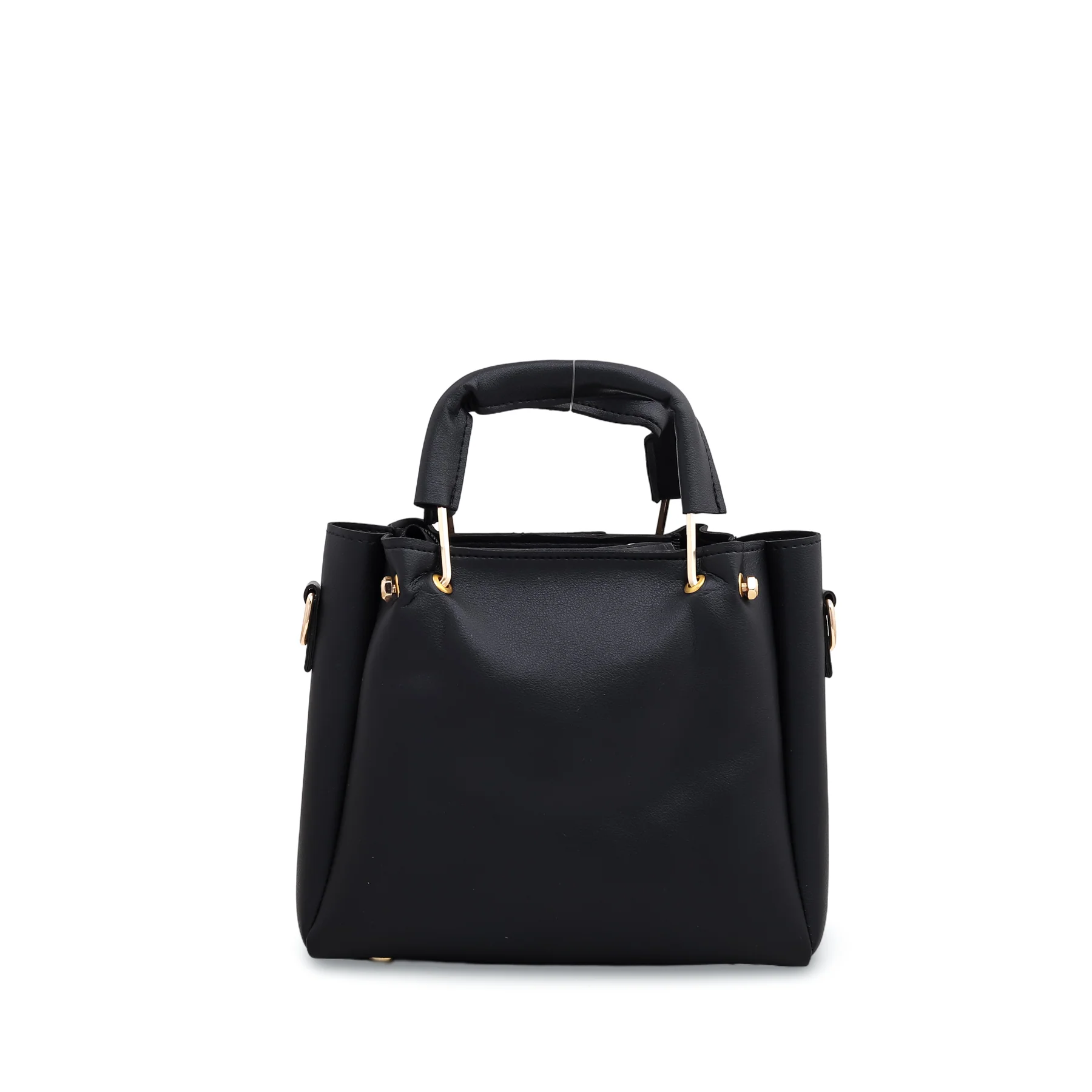Black Casual Hand Bag P55042 - Image 3