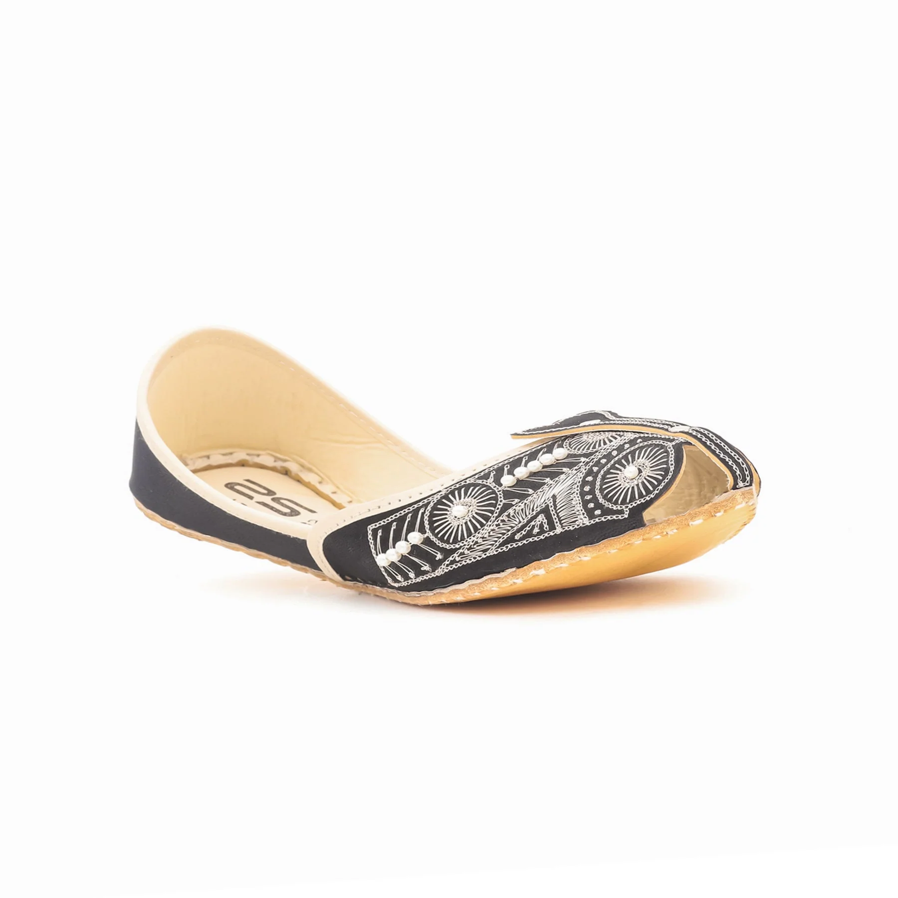 Black Casual Khussa EC8246 - Image 2