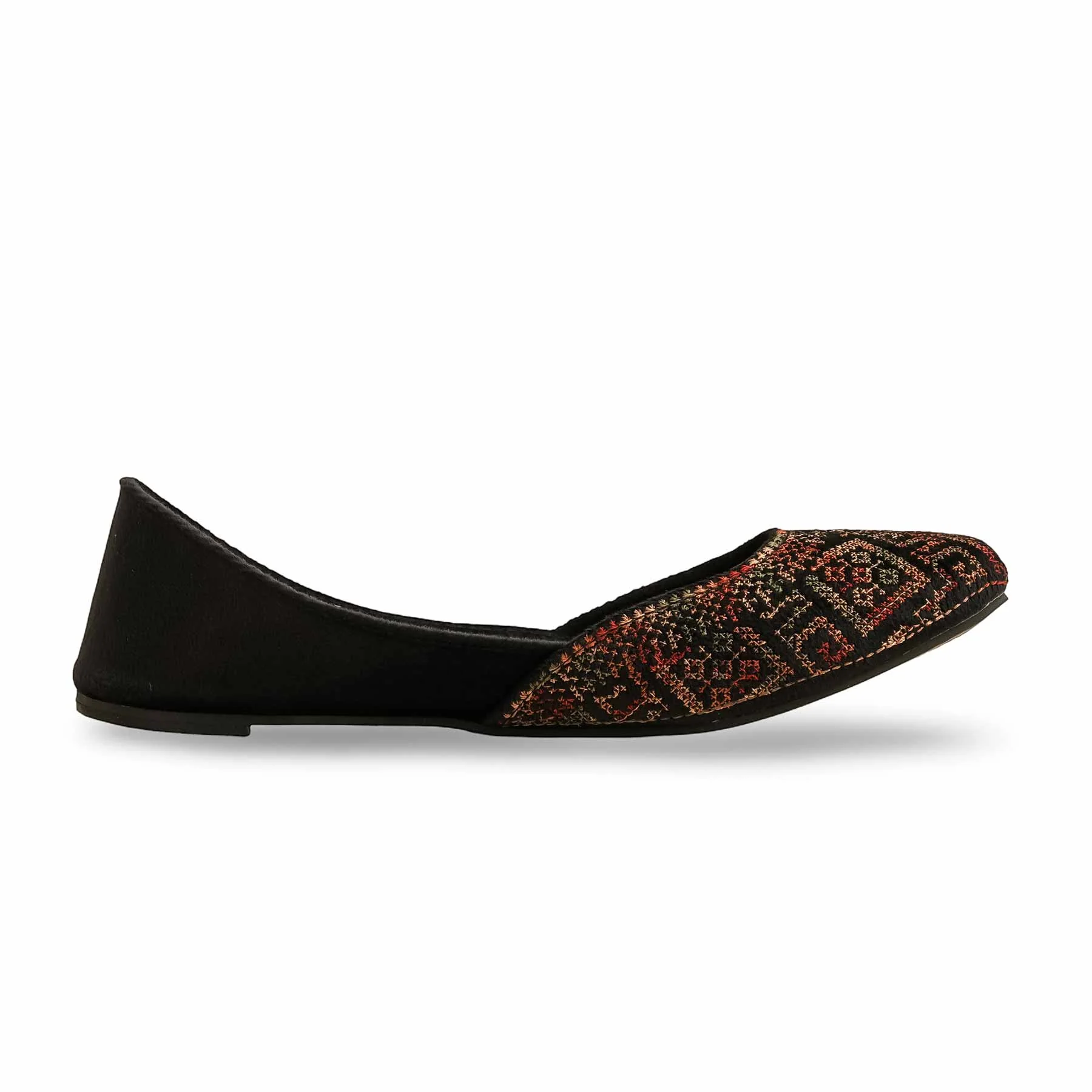 Black Casual Khussa EC8576 - Image 2