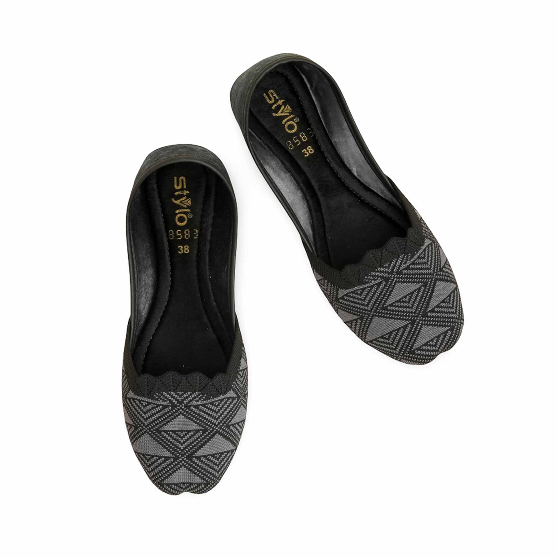 Black Casual Khussa EC8583 - Image 5