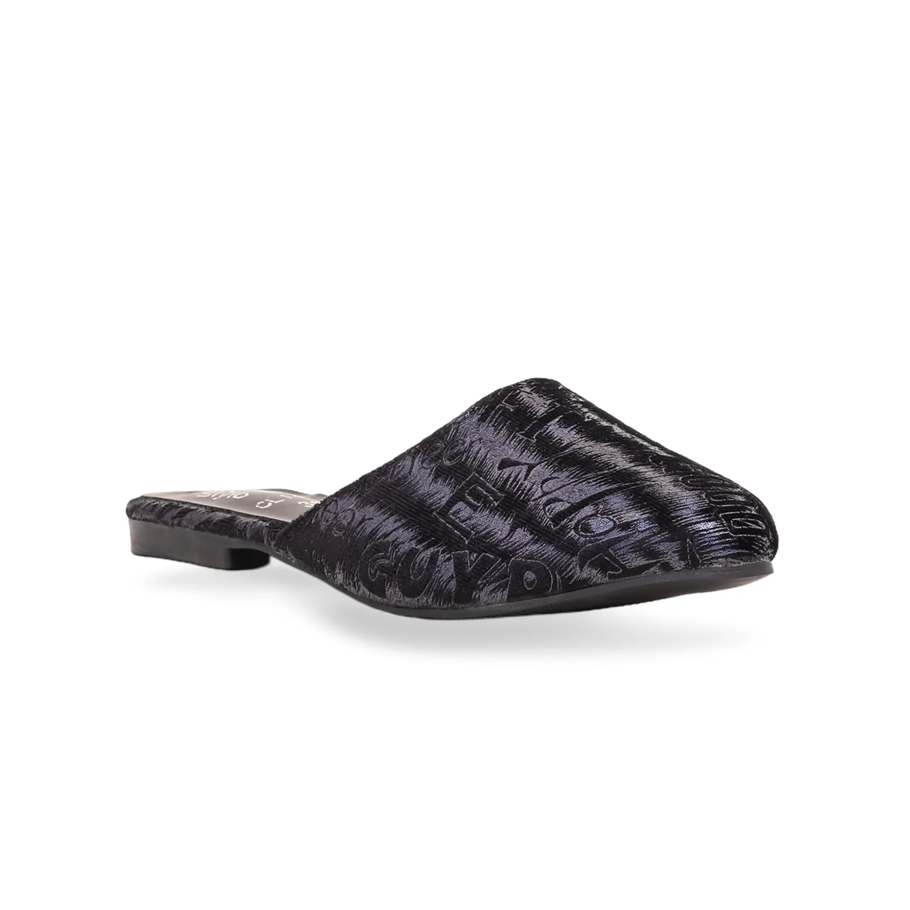 Black Casual Mule CL1494 - Image 2