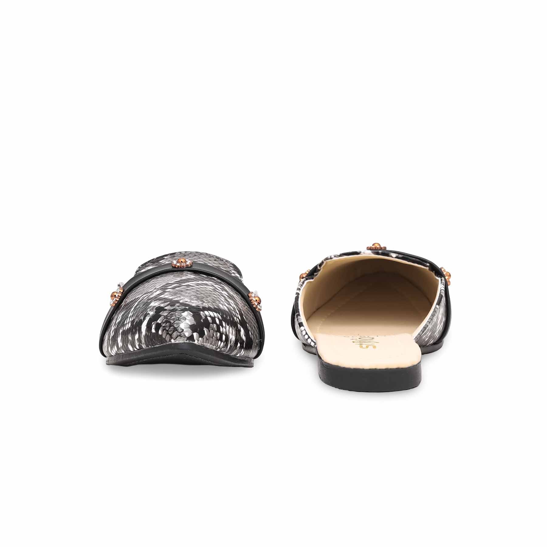 Black Casual Mule CL1835 - Image 3