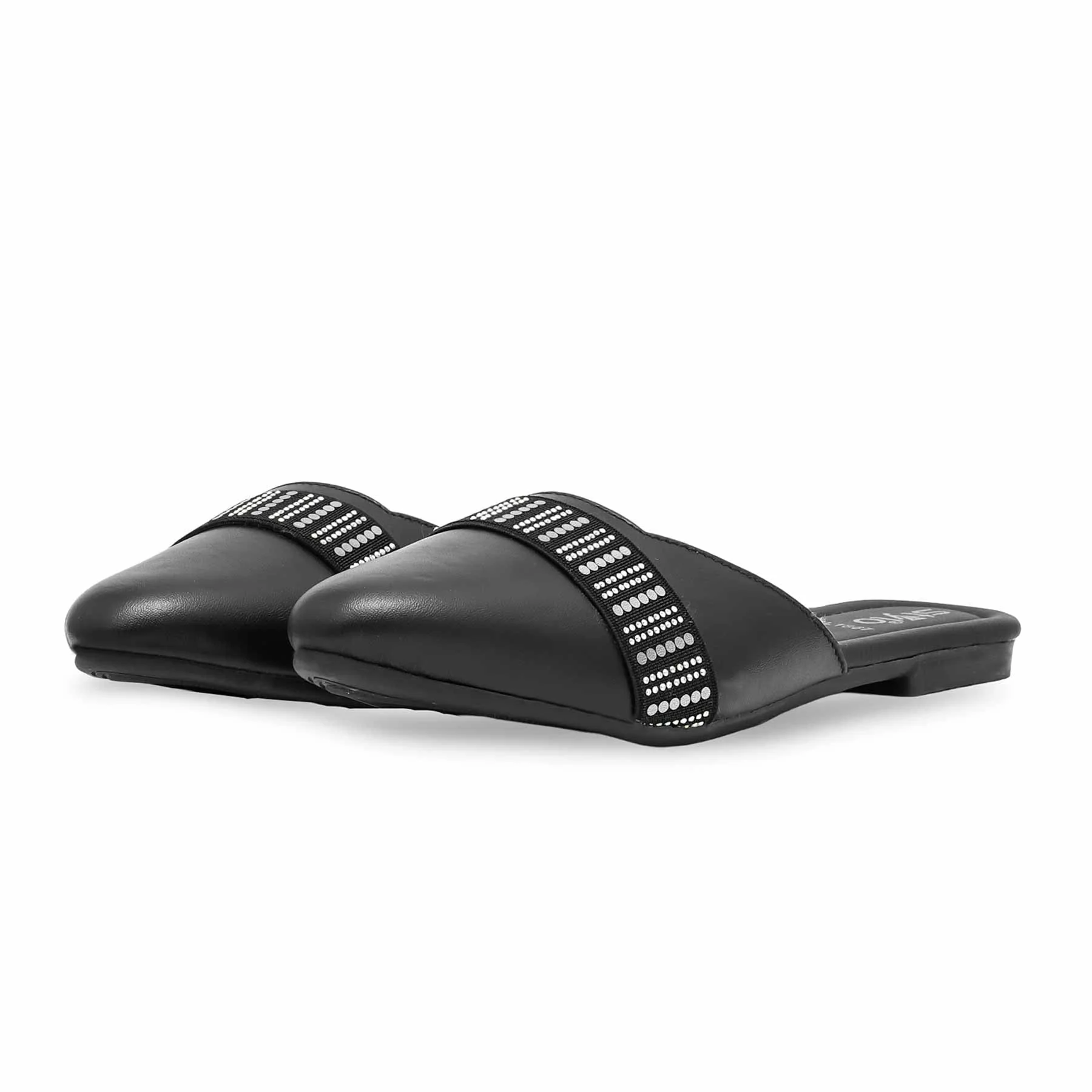 Black Casual Mule CL1867 - Image 2