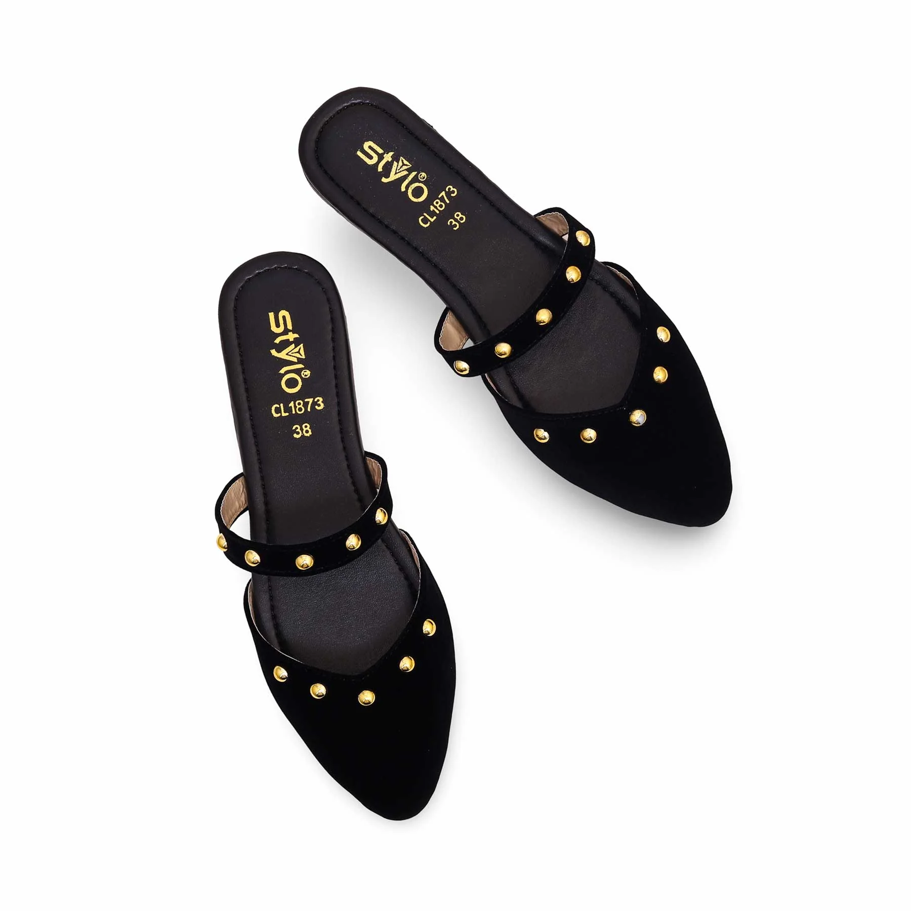 Black Casual Mule CL1873 - Image 5