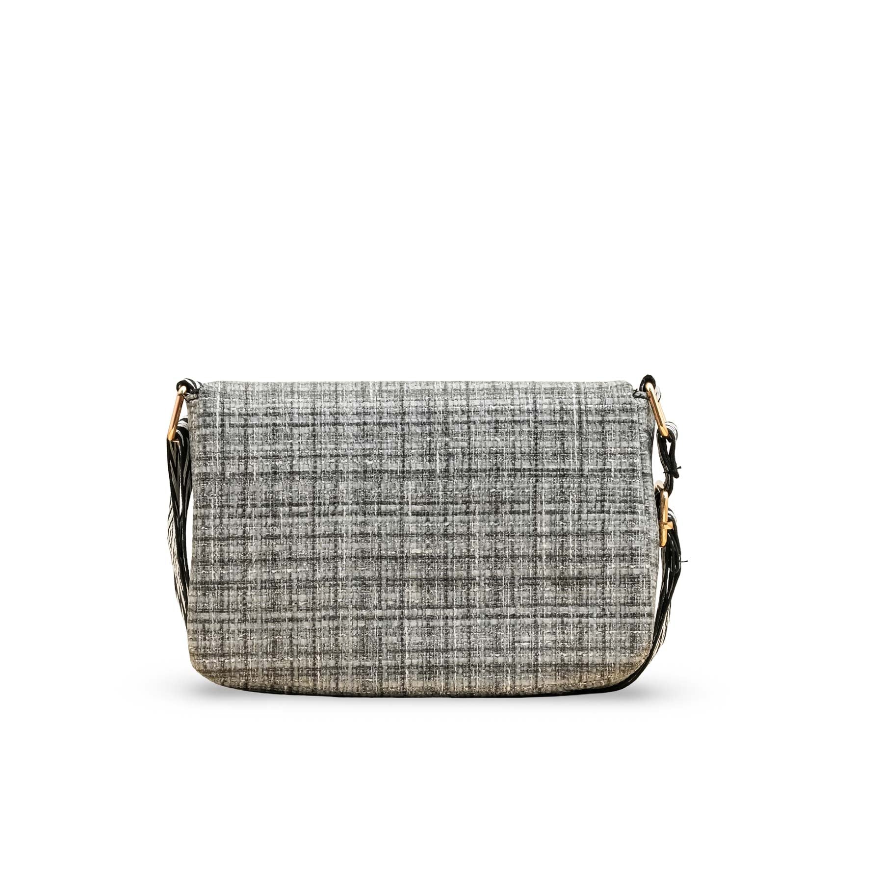Black Casual Pouch For Women P97609 - Image 4