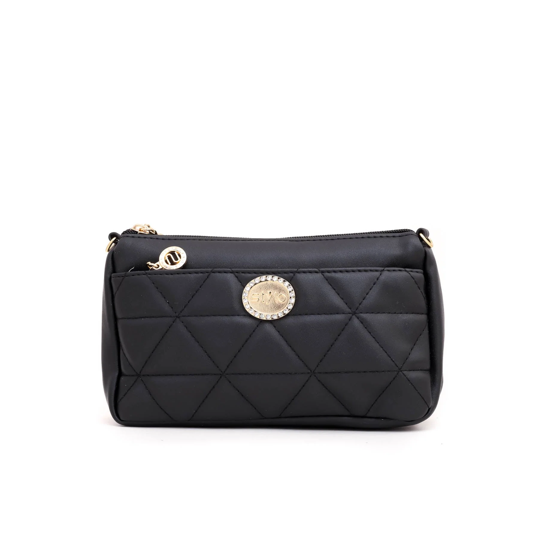 Black Casual Pouch P70904 - Image 2