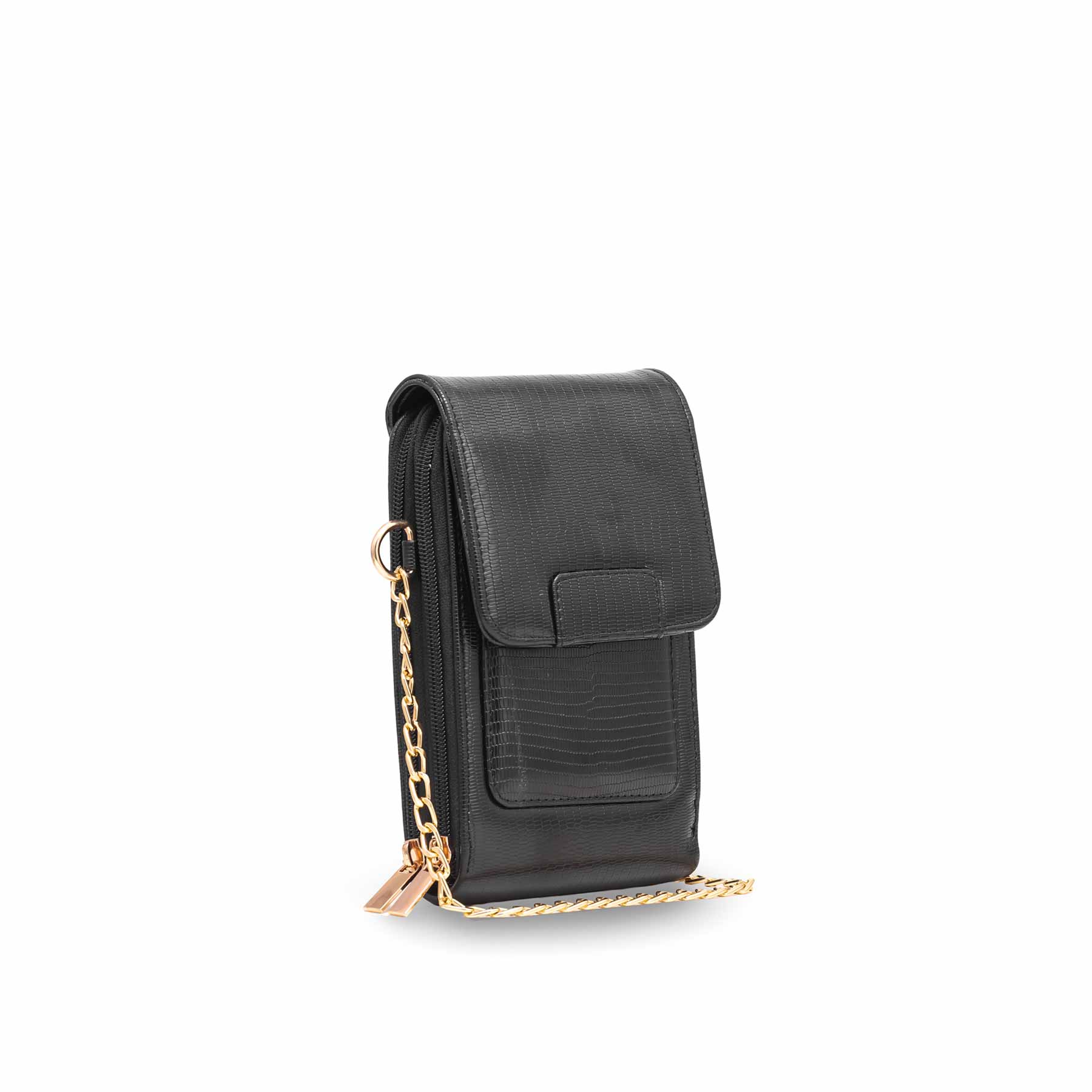 Black Casual Pouch P97471 - Image 2