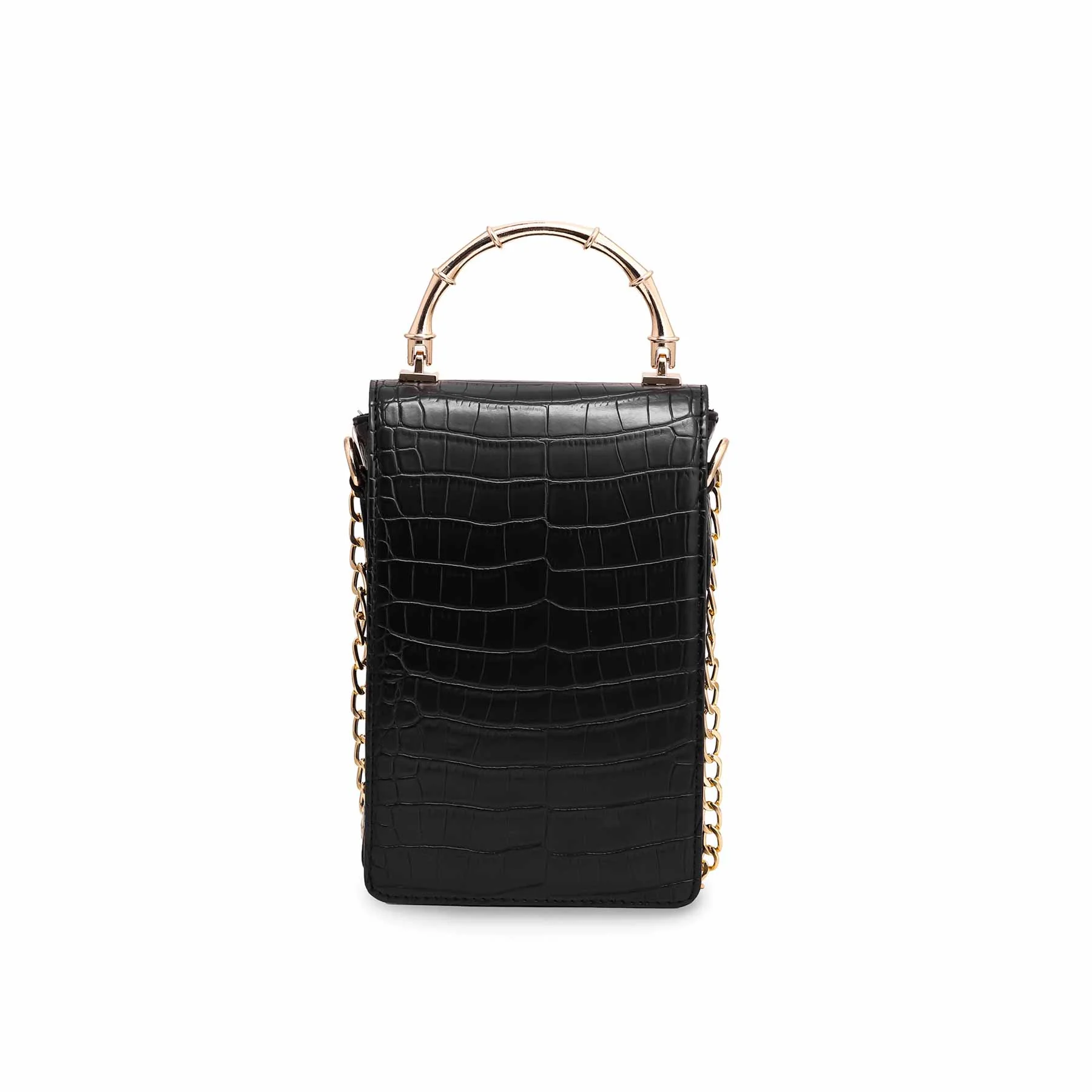 Black Casual Pouch P97490 - Image 3