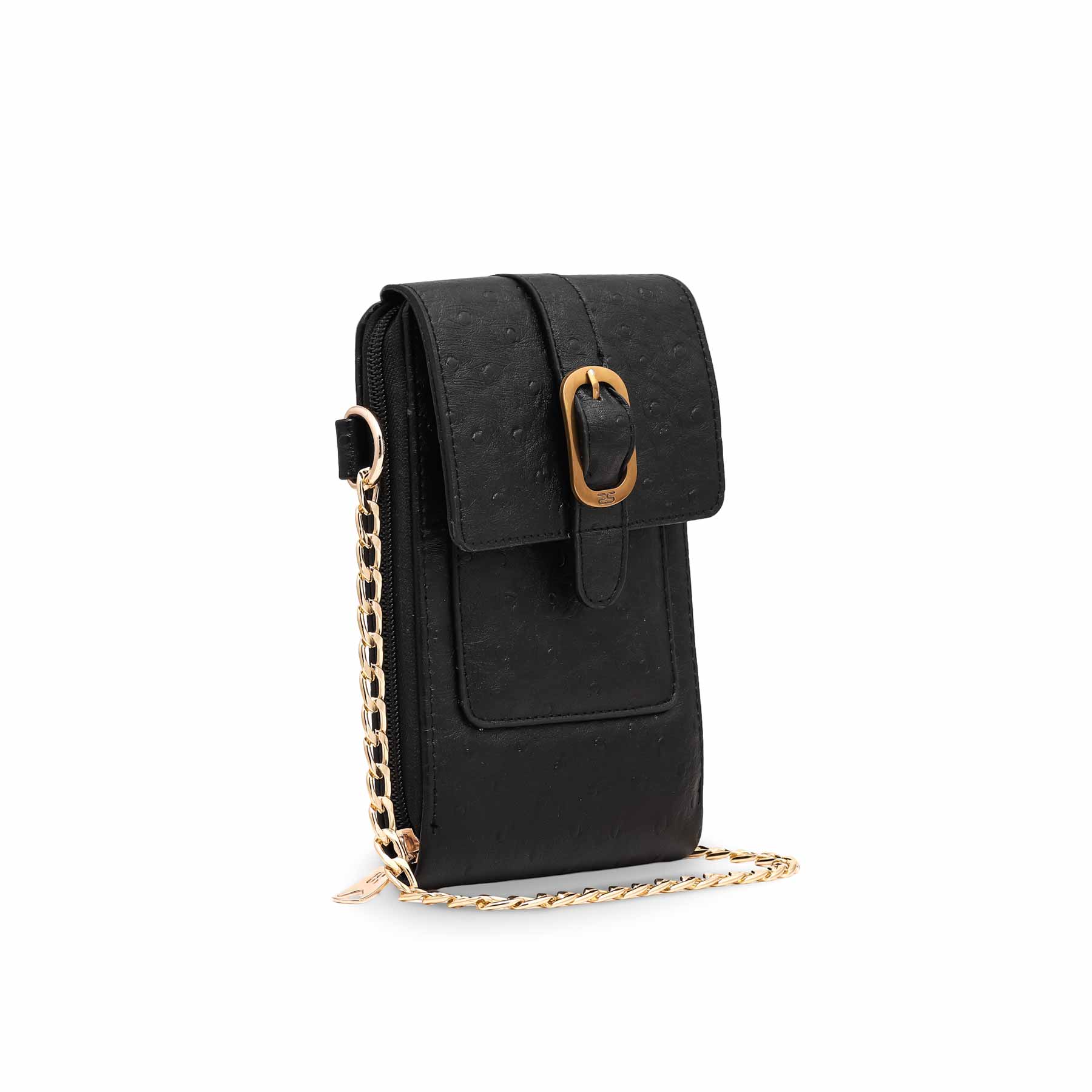 Black Casual Pouch P97494 - Image 2