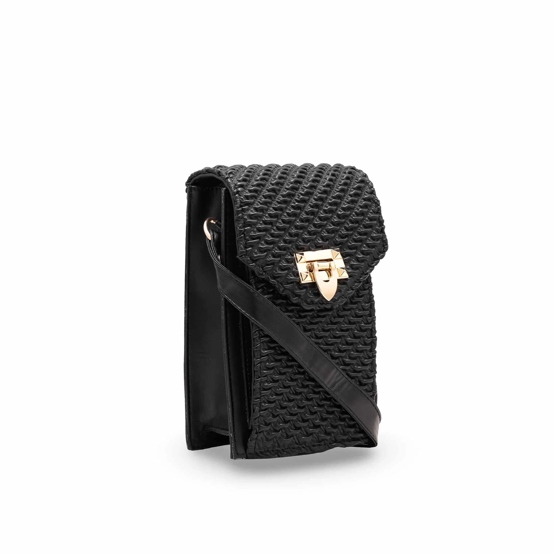 Black Casual Pouch P97528 - Image 2