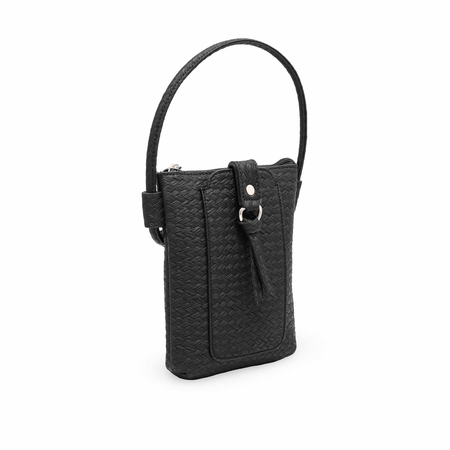 Black Casual Pouch P97550 - Image 2