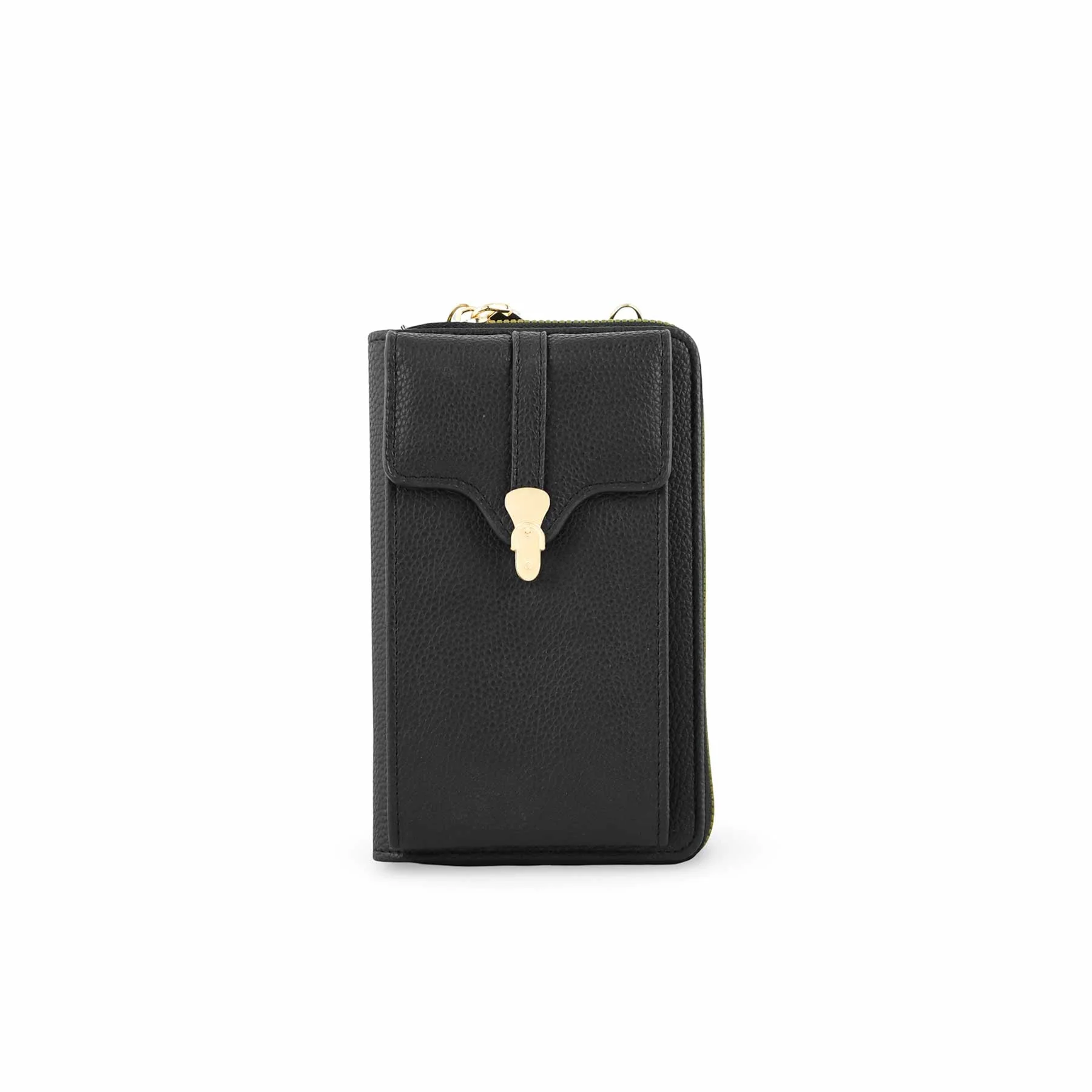 Black Casual Pouch P97617 - Image 2
