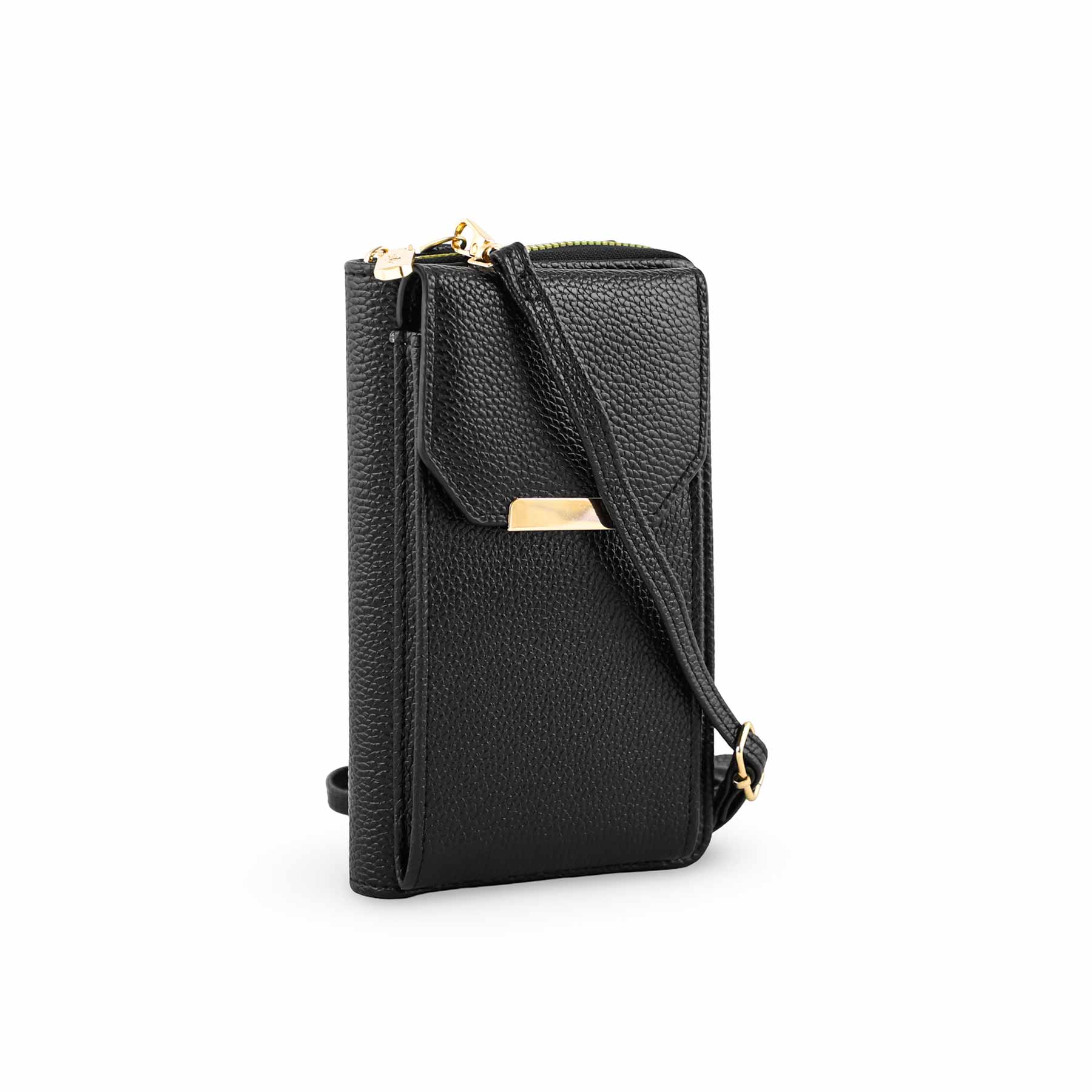 Black Casual Pouch P97618 - Image 2