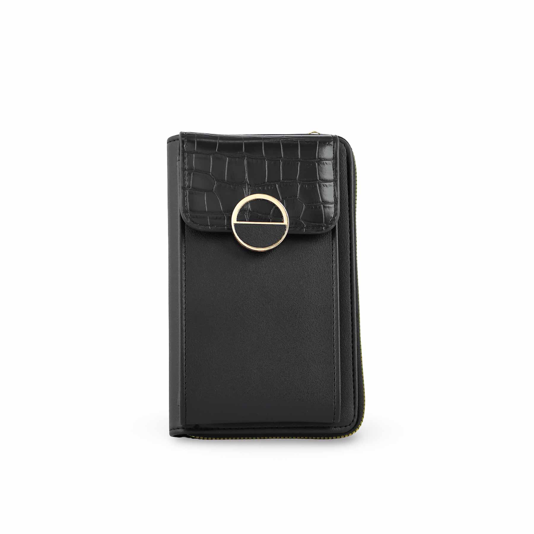 Black Casual Pouch P97621 - Image 2