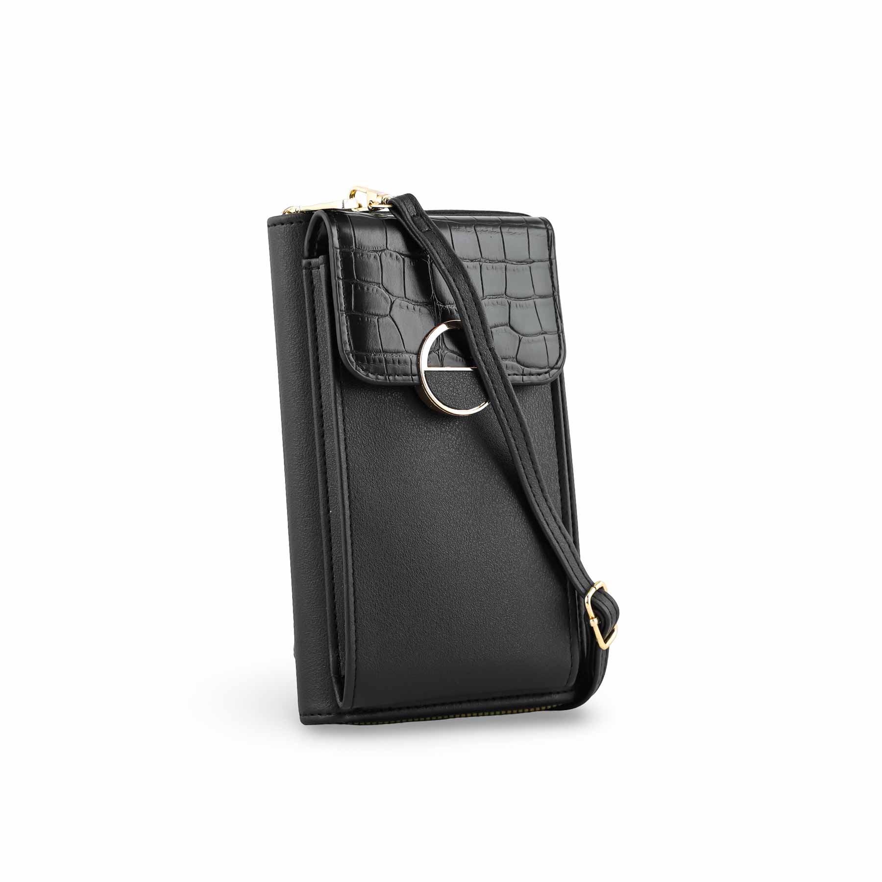 Black Casual Pouch P97621 - Image 3