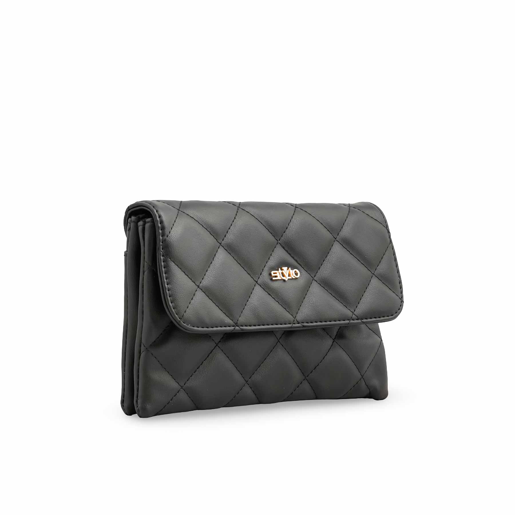 Black Casual Pouch P97639 - Image 3
