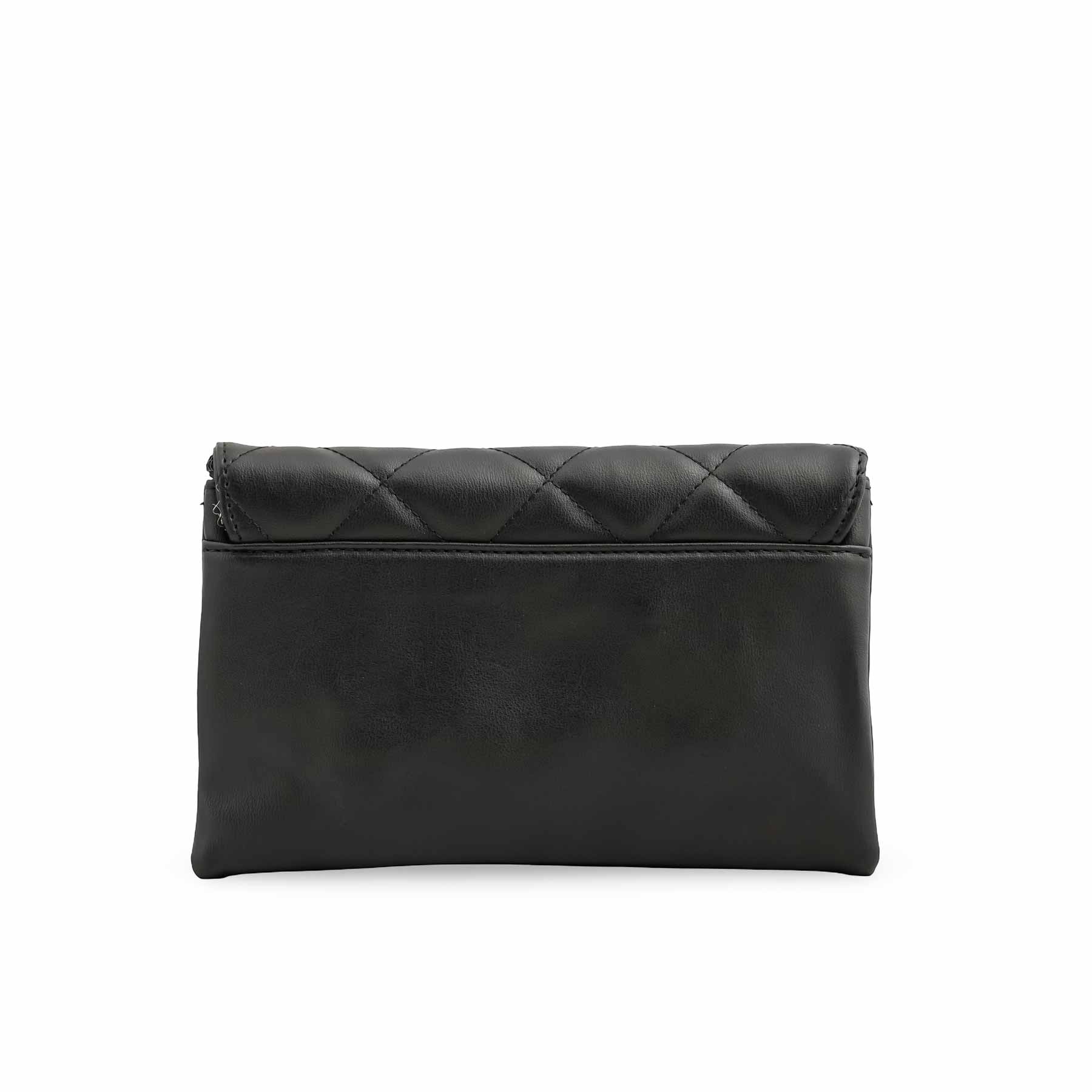 Black Casual Pouch P97639 - Image 4