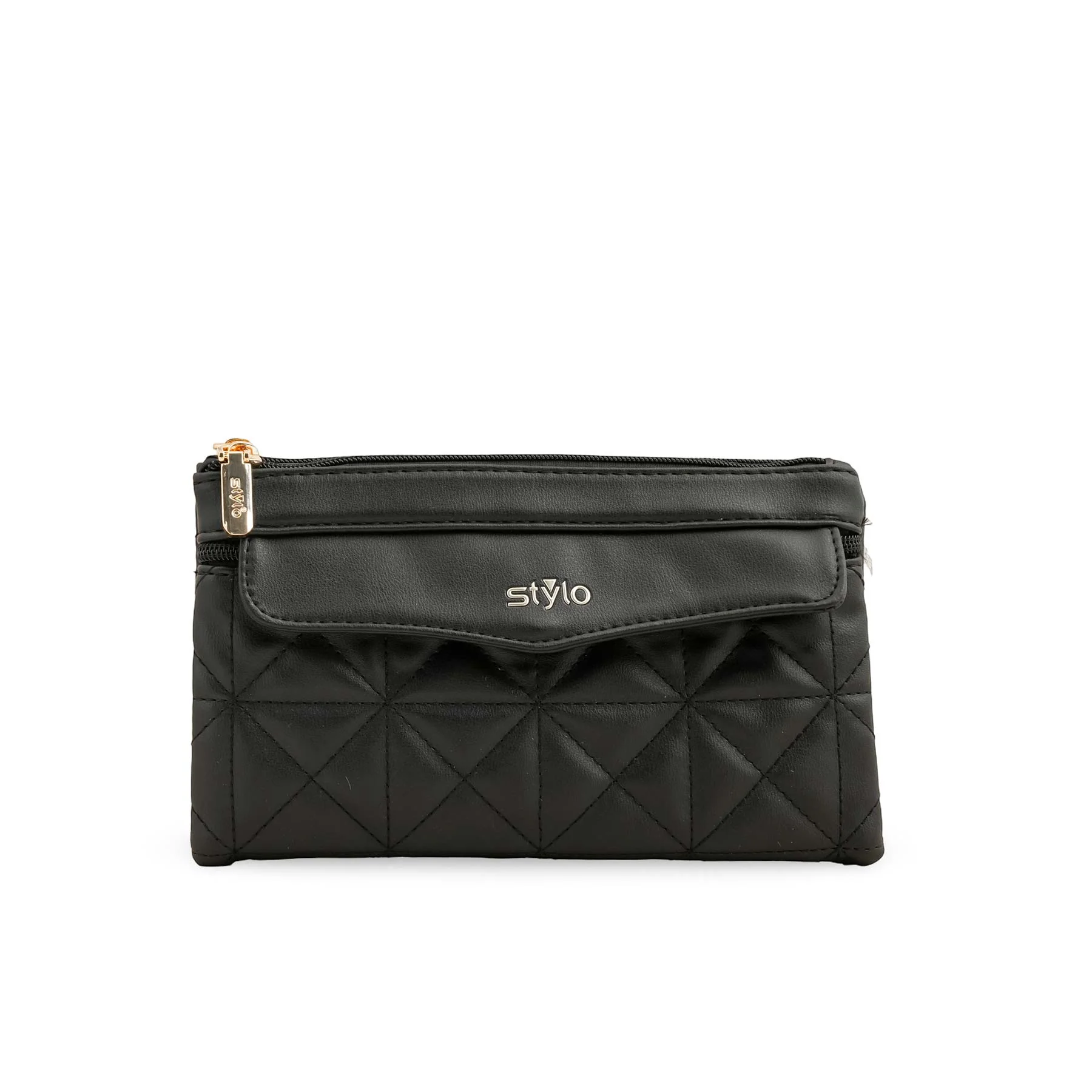 Black Casual Pouch P97642 - Image 2