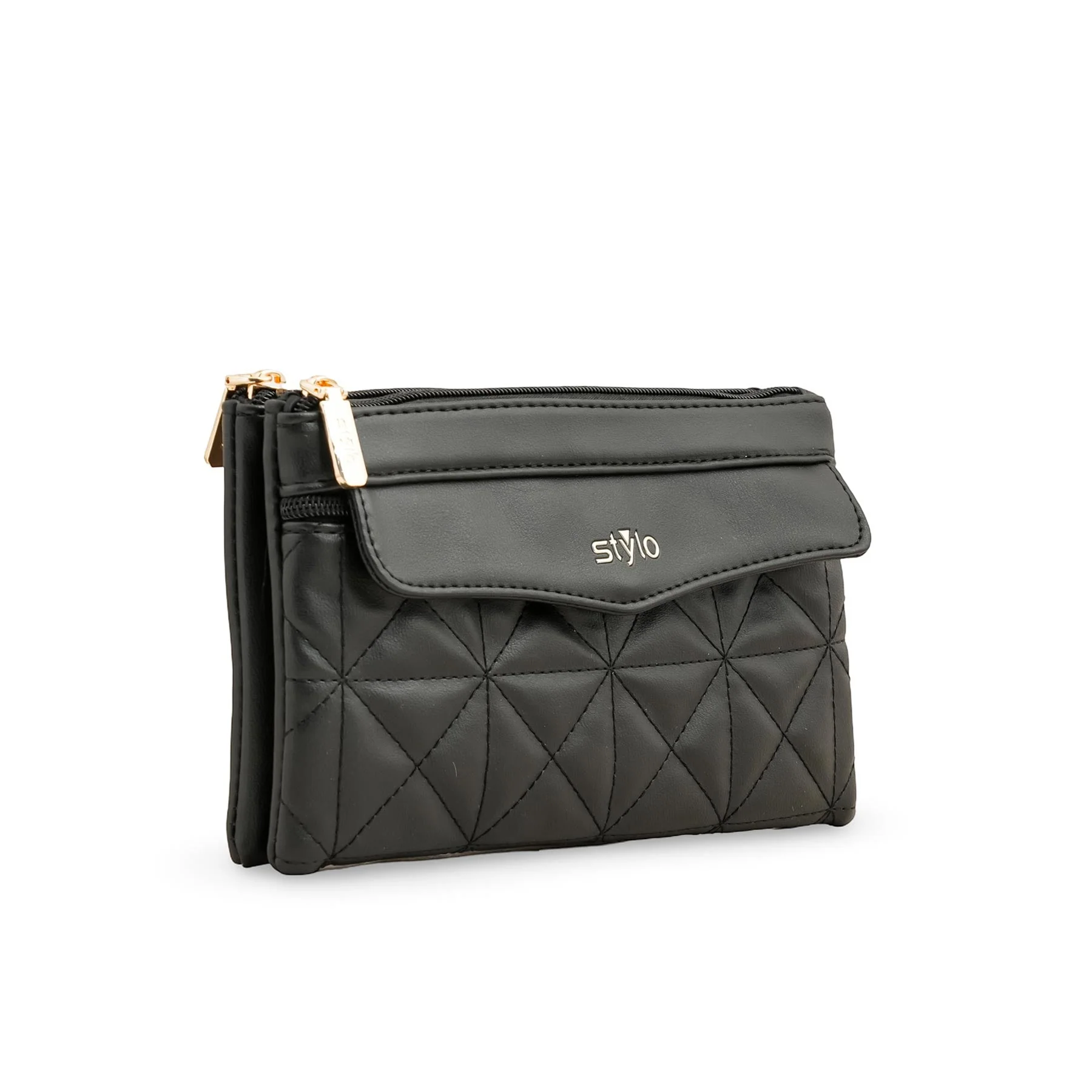 Black Casual Pouch P97642 - Image 3