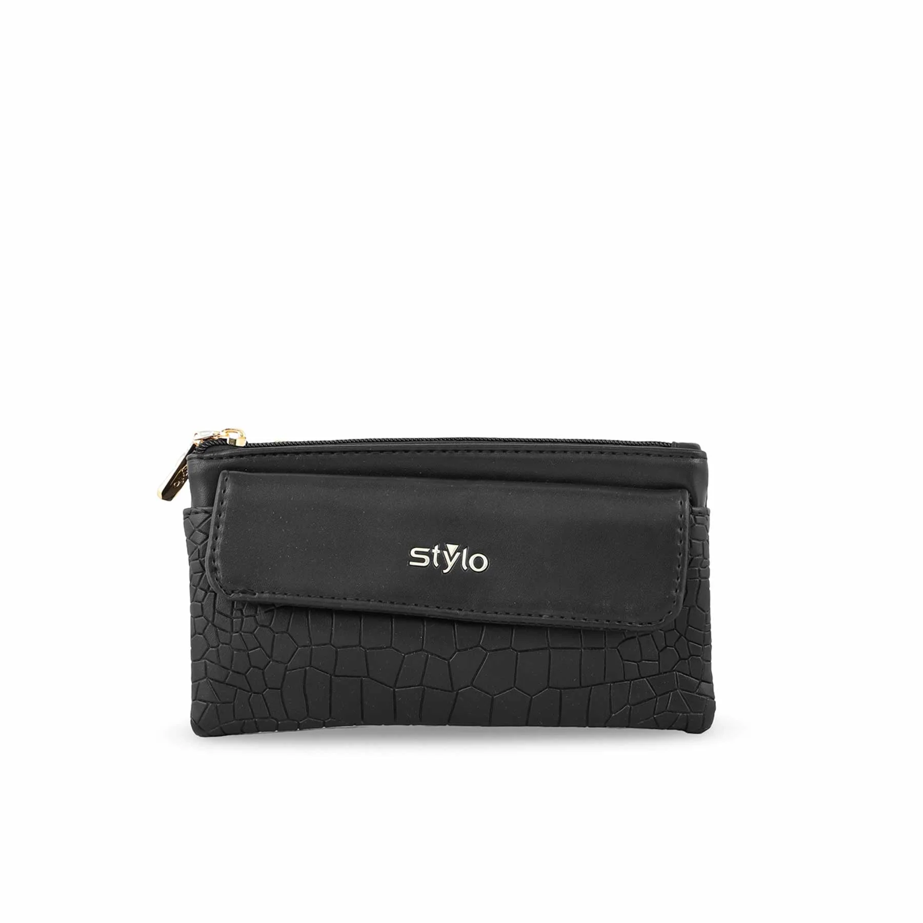 Black Casual Pouch P97645 - Image 2