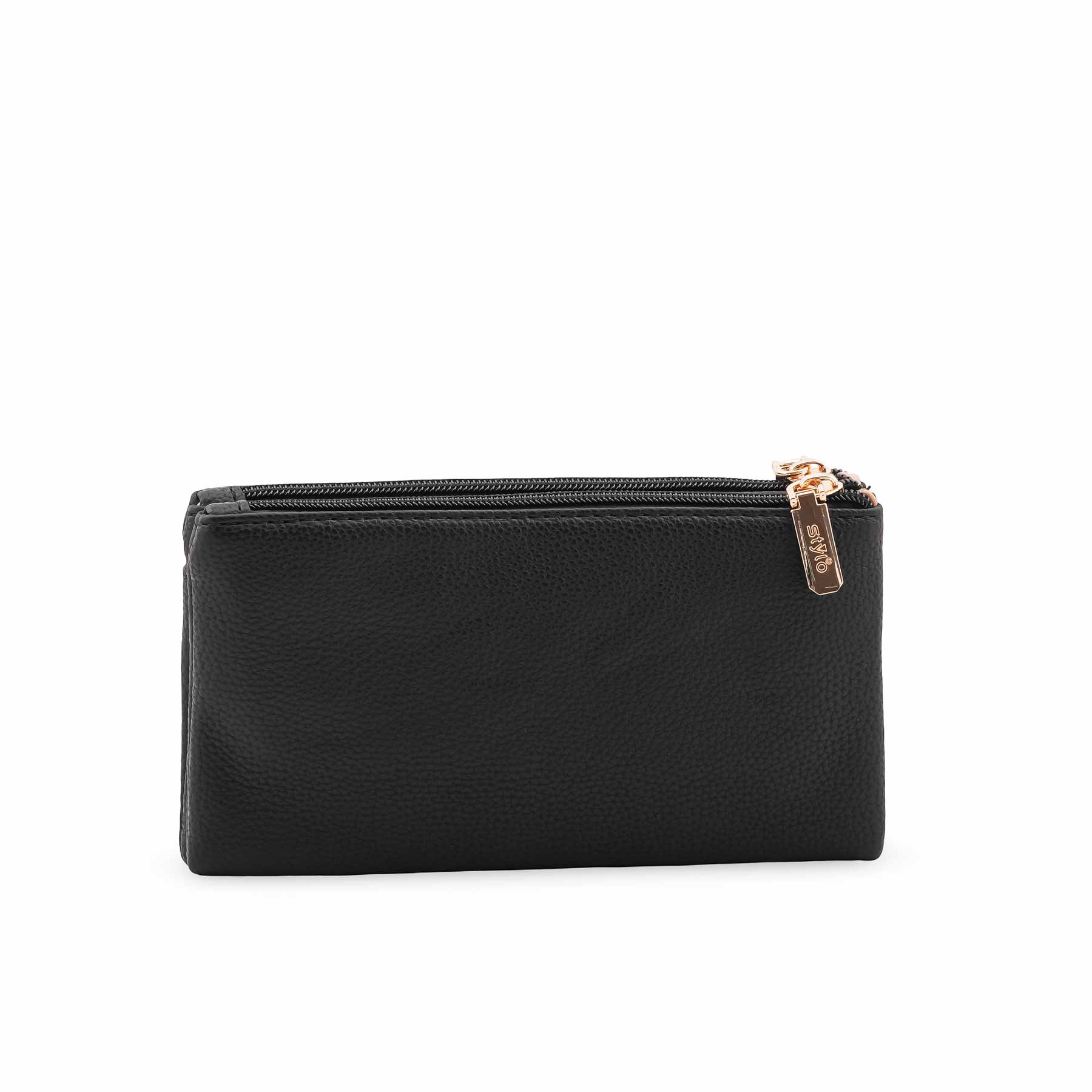 Black Casual Pouch P97691 - Image 4