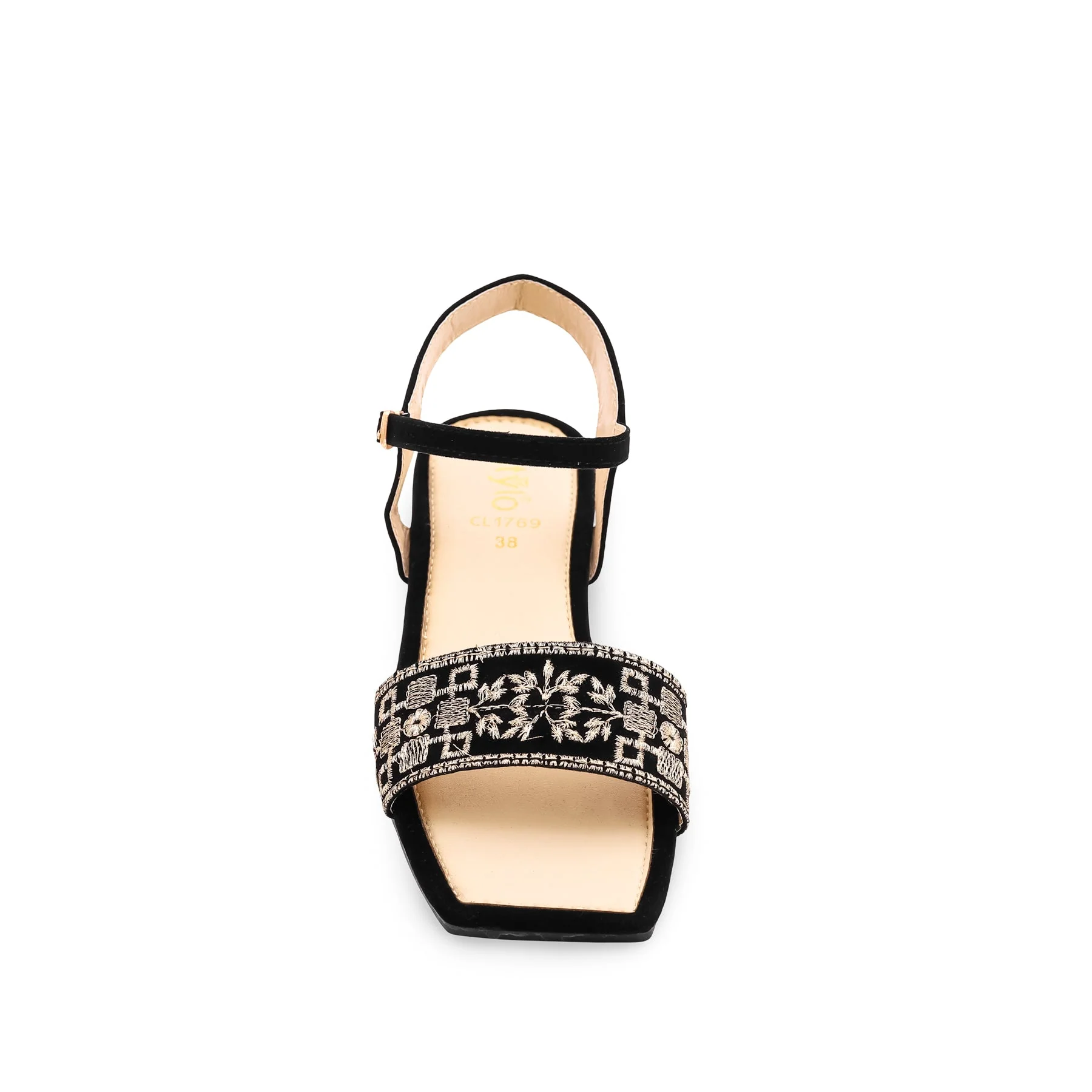 Black Casual Sandal CL1769 - Image 3