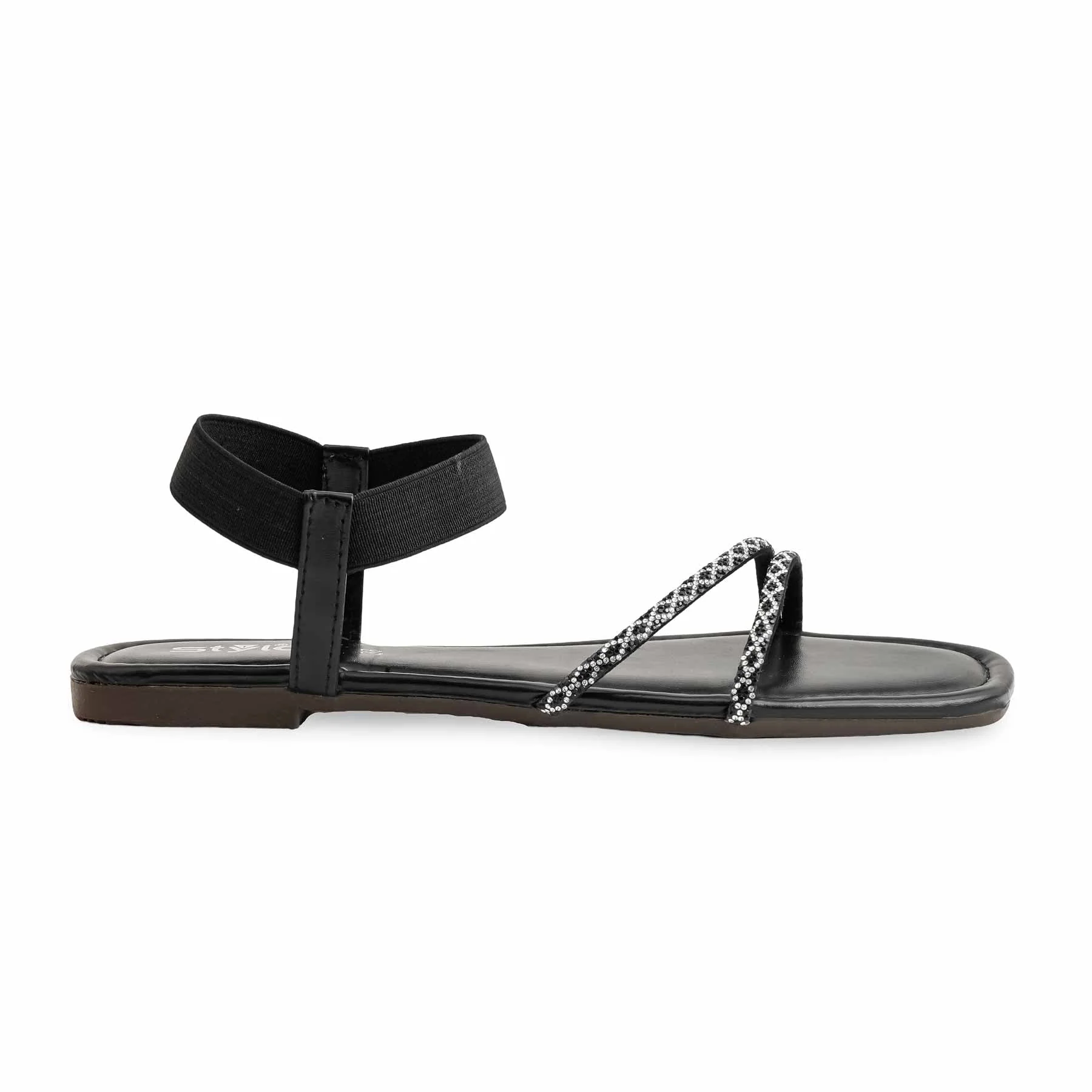 Black Casual Sandal CL1932 - Image 2
