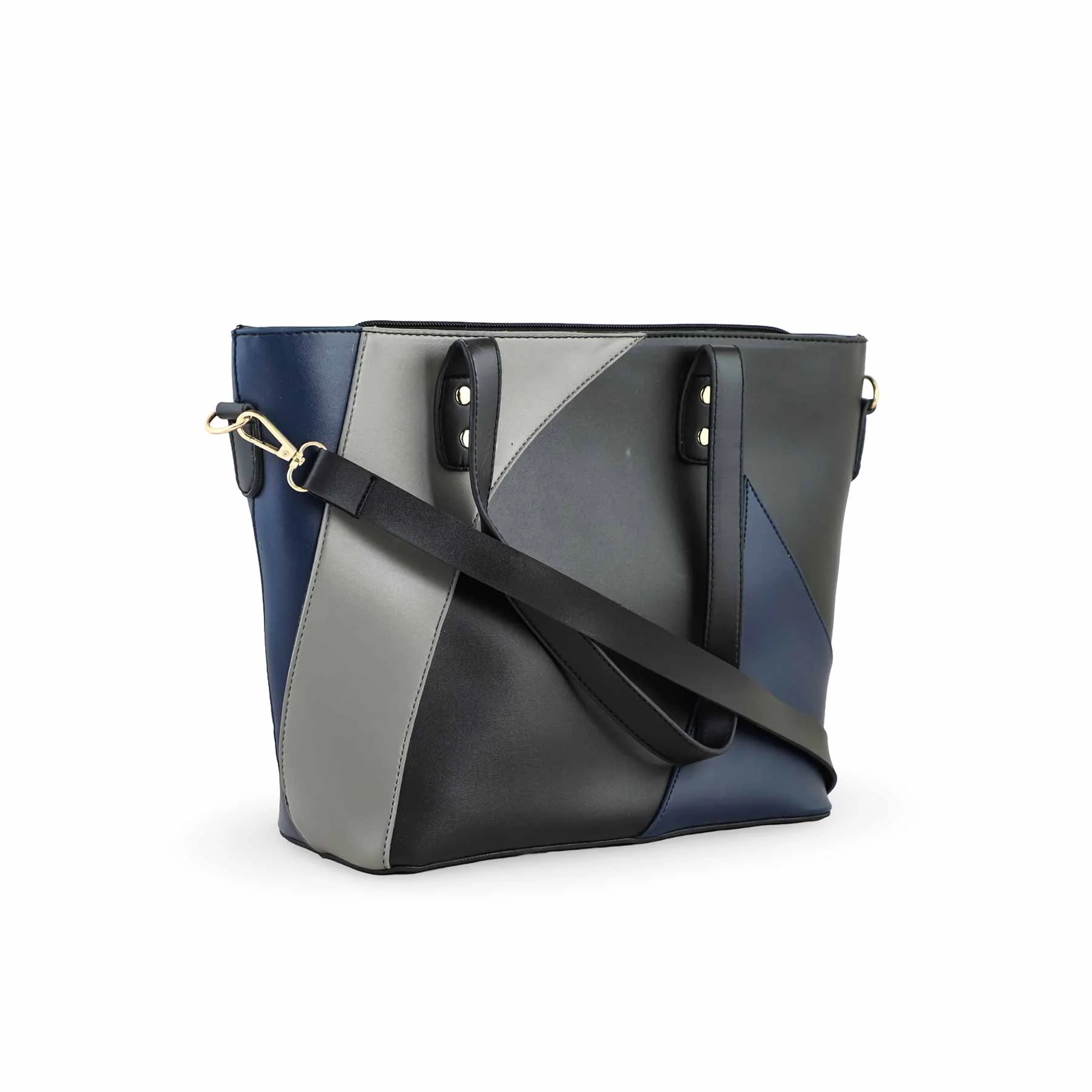 Black Casual Shoulder Bag For Ladies P55708 - Image 2