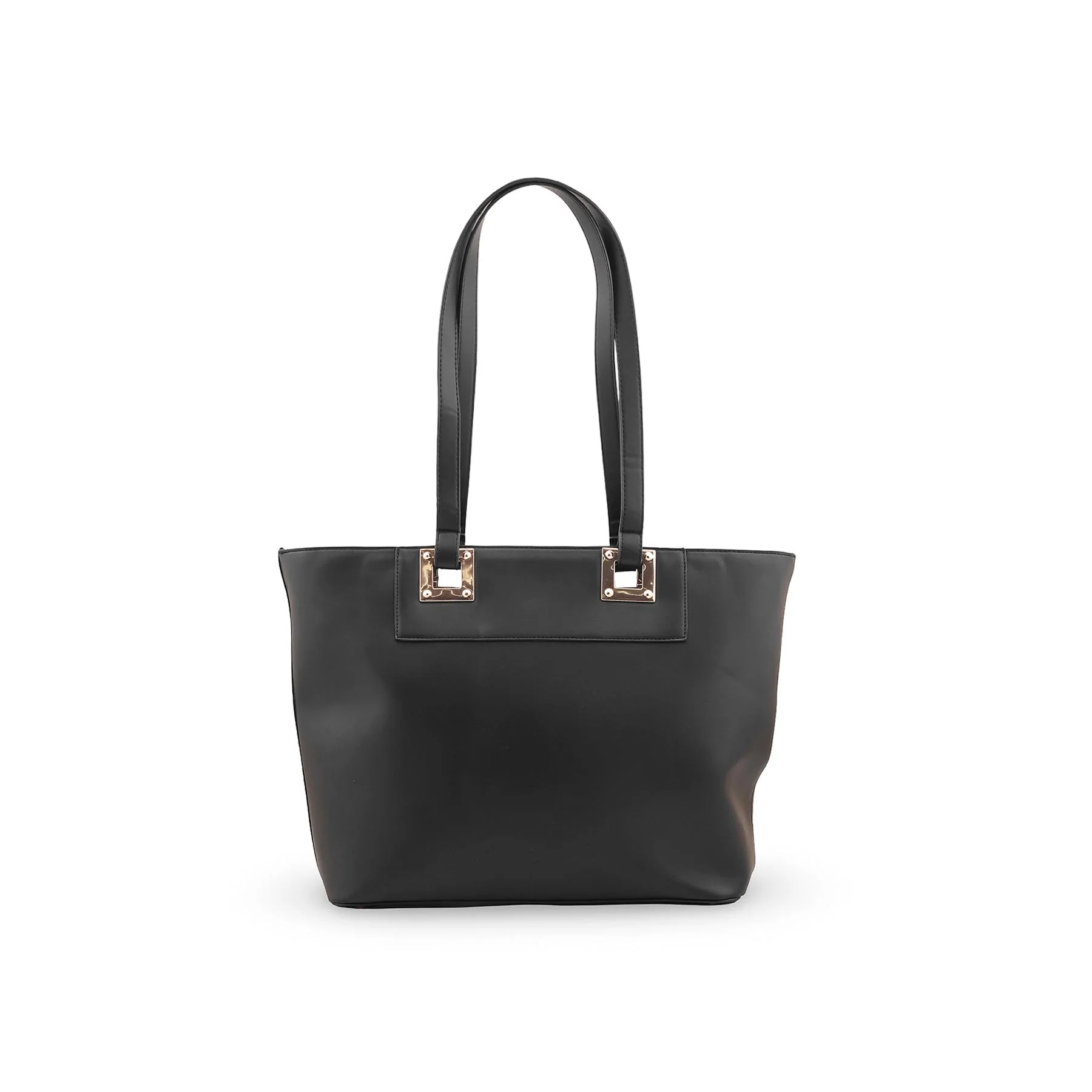 Black Casual Shoulder Bag For Ladies P55835 - Image 4
