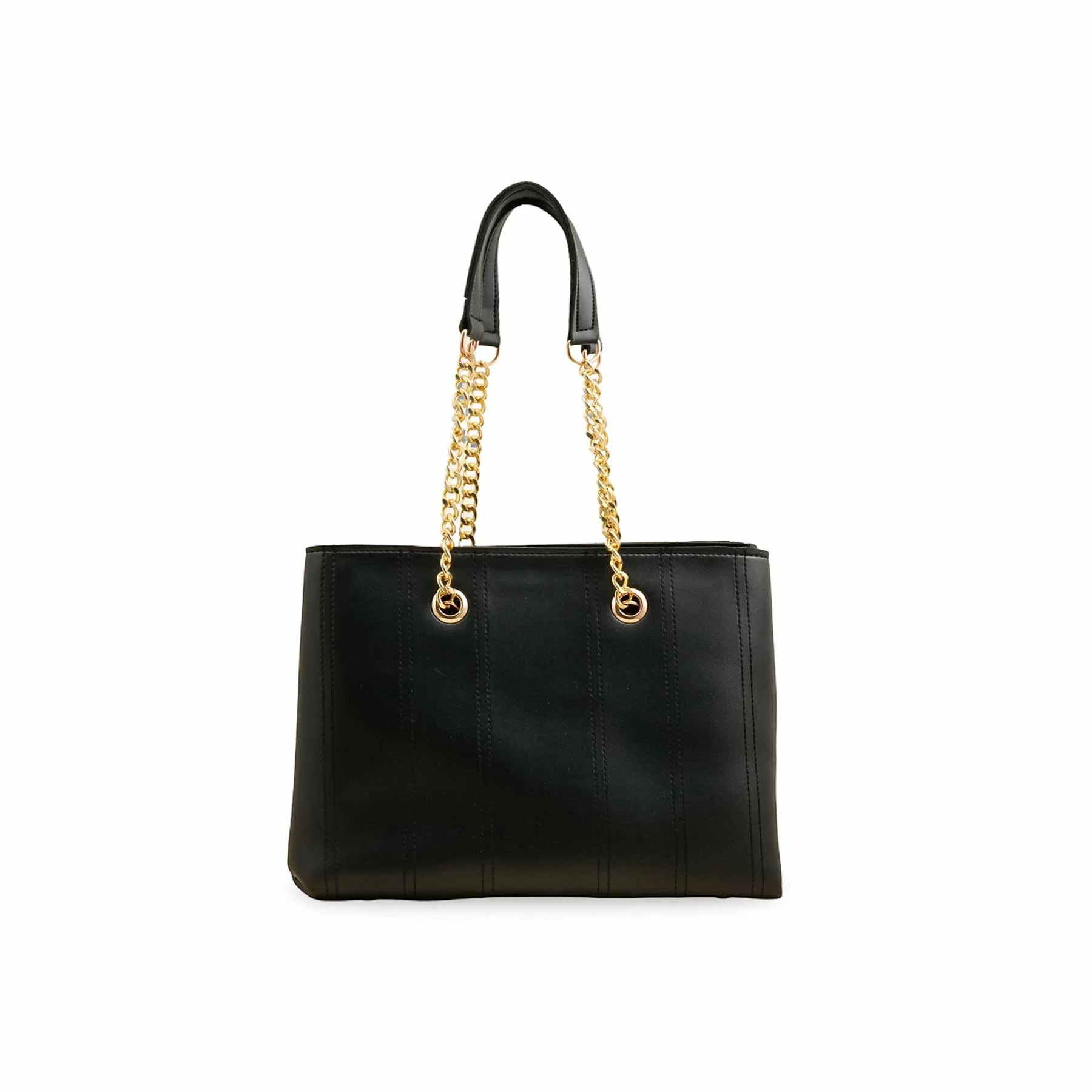 Black Casual Shoulder Bag For Ladies P56256 - Image 2