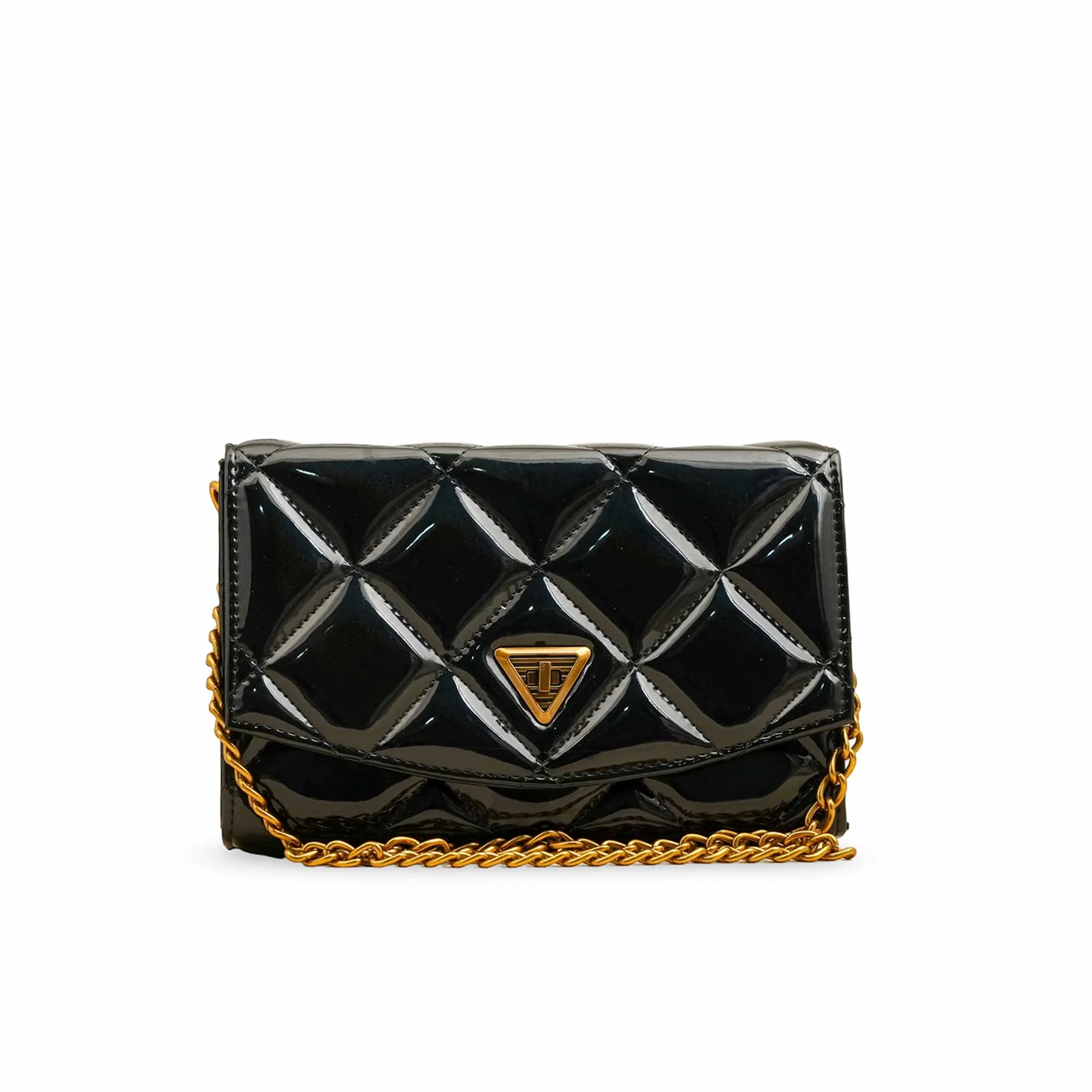 Black Casual Shoulder Bag For Ladies P56267 - Image 2