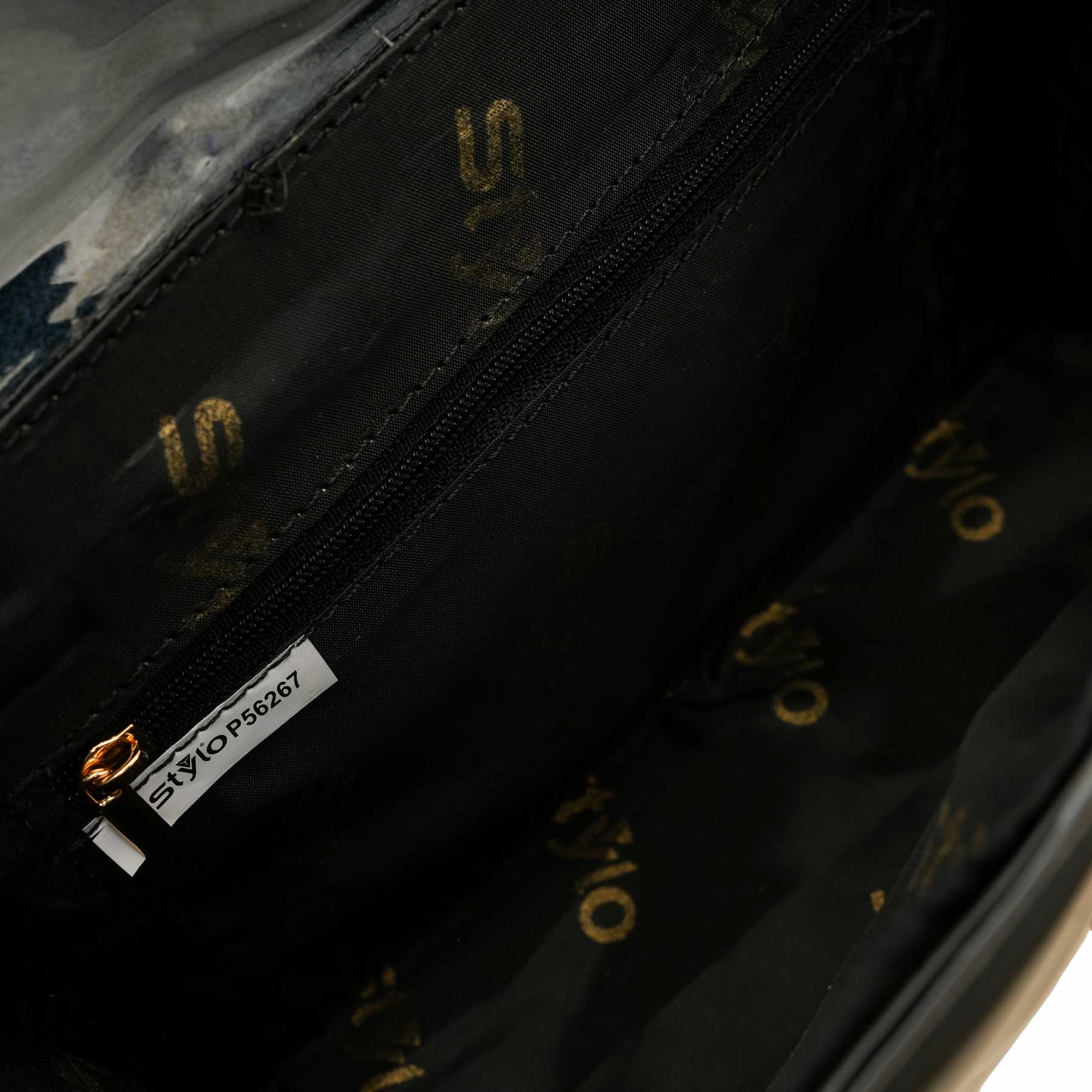 Black Casual Shoulder Bag For Ladies P56267 - Image 5