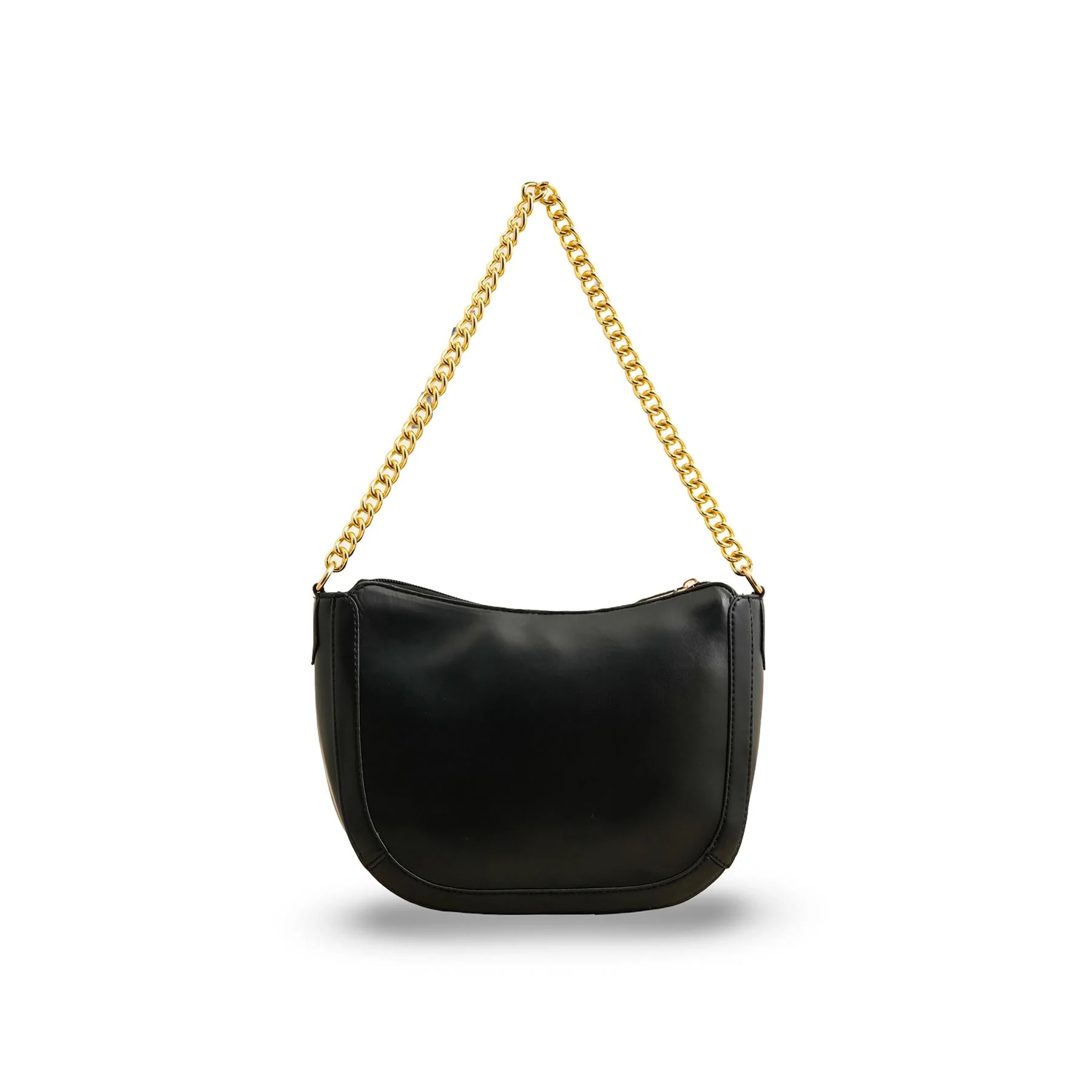Black Casual Shoulder Bag For Women P55763 - Image 4