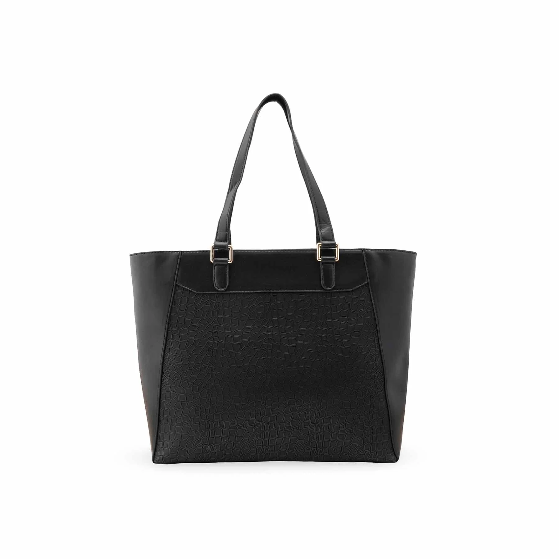 Black Casual Shoulder Bag For Women P55837 - Image 2