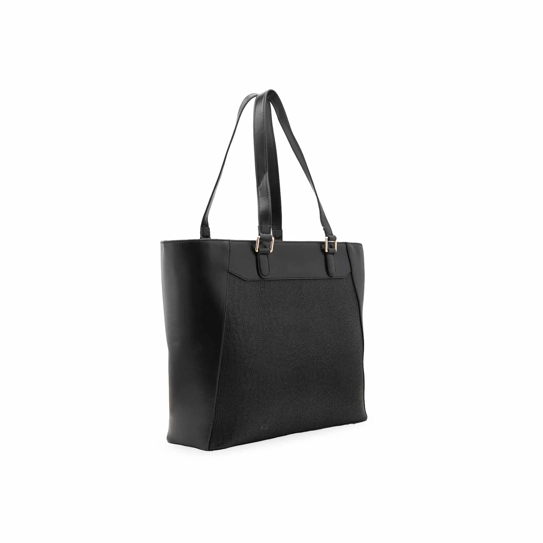 Black Casual Shoulder Bag For Women P55837 - Image 3