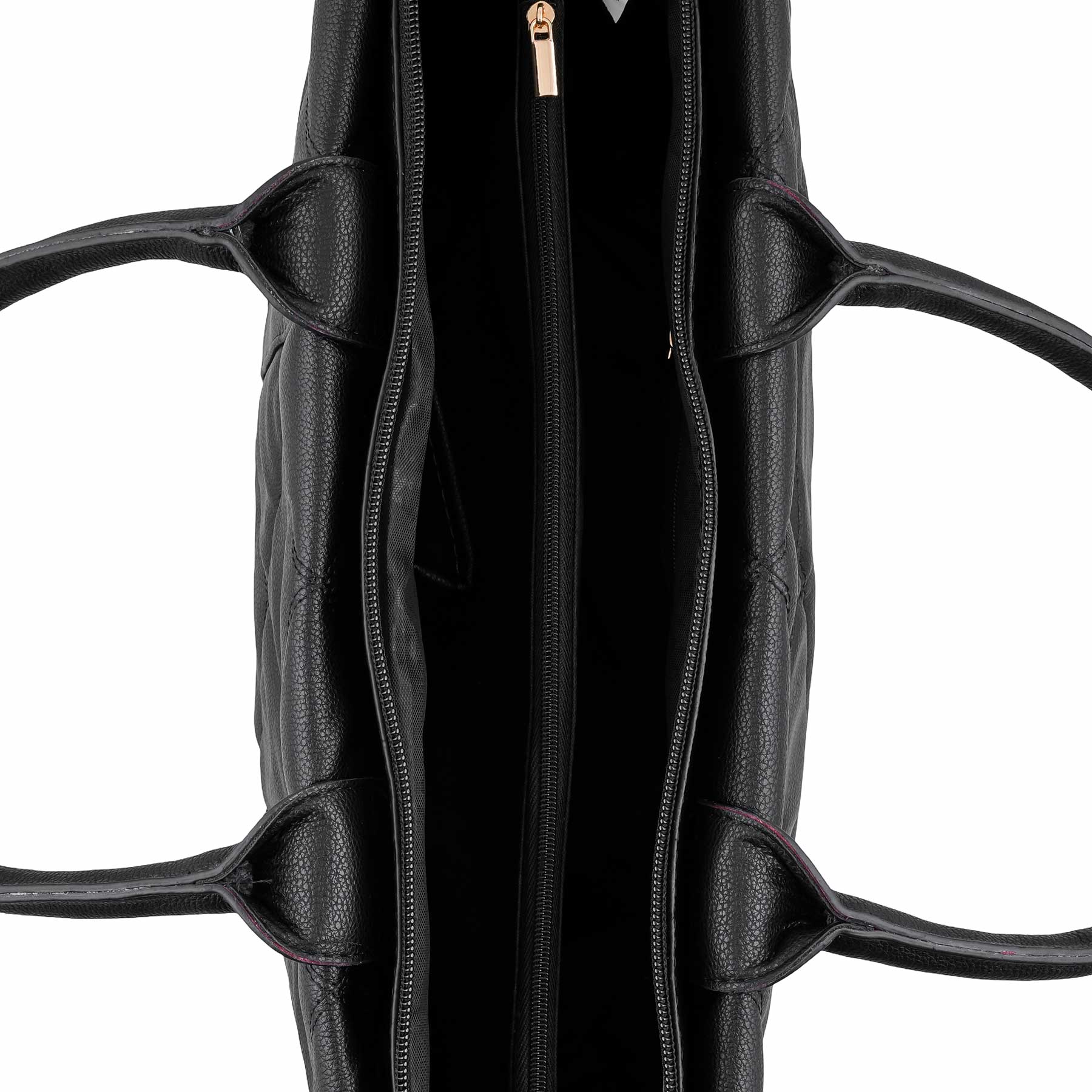Black Casual Shoulder Bag For Women P55874 - Image 5