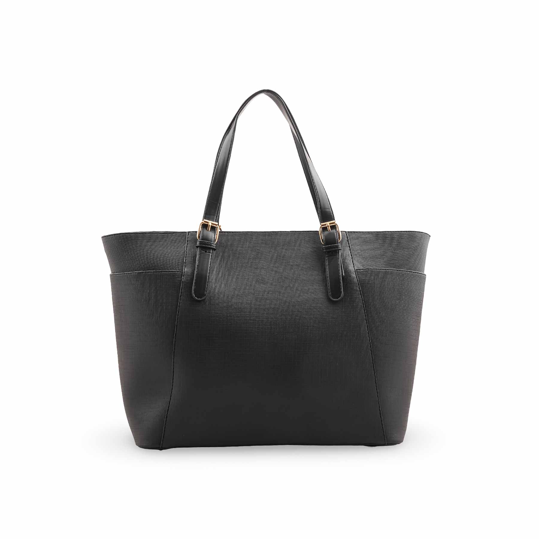 Black Casual Shoulder Bag For Women P55897 - Image 4