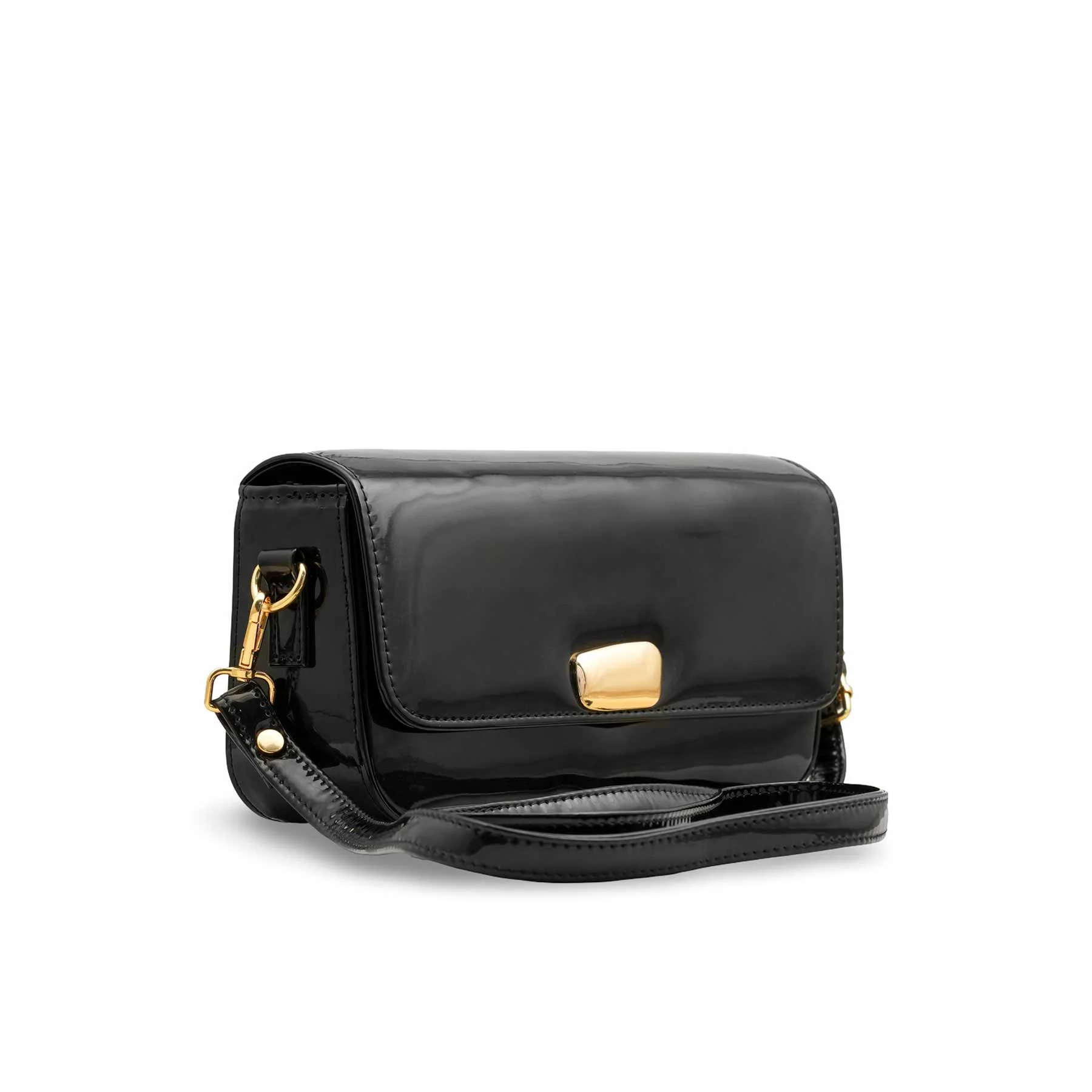Black Casual Shoulder Bag For Women P56269 - Image 3