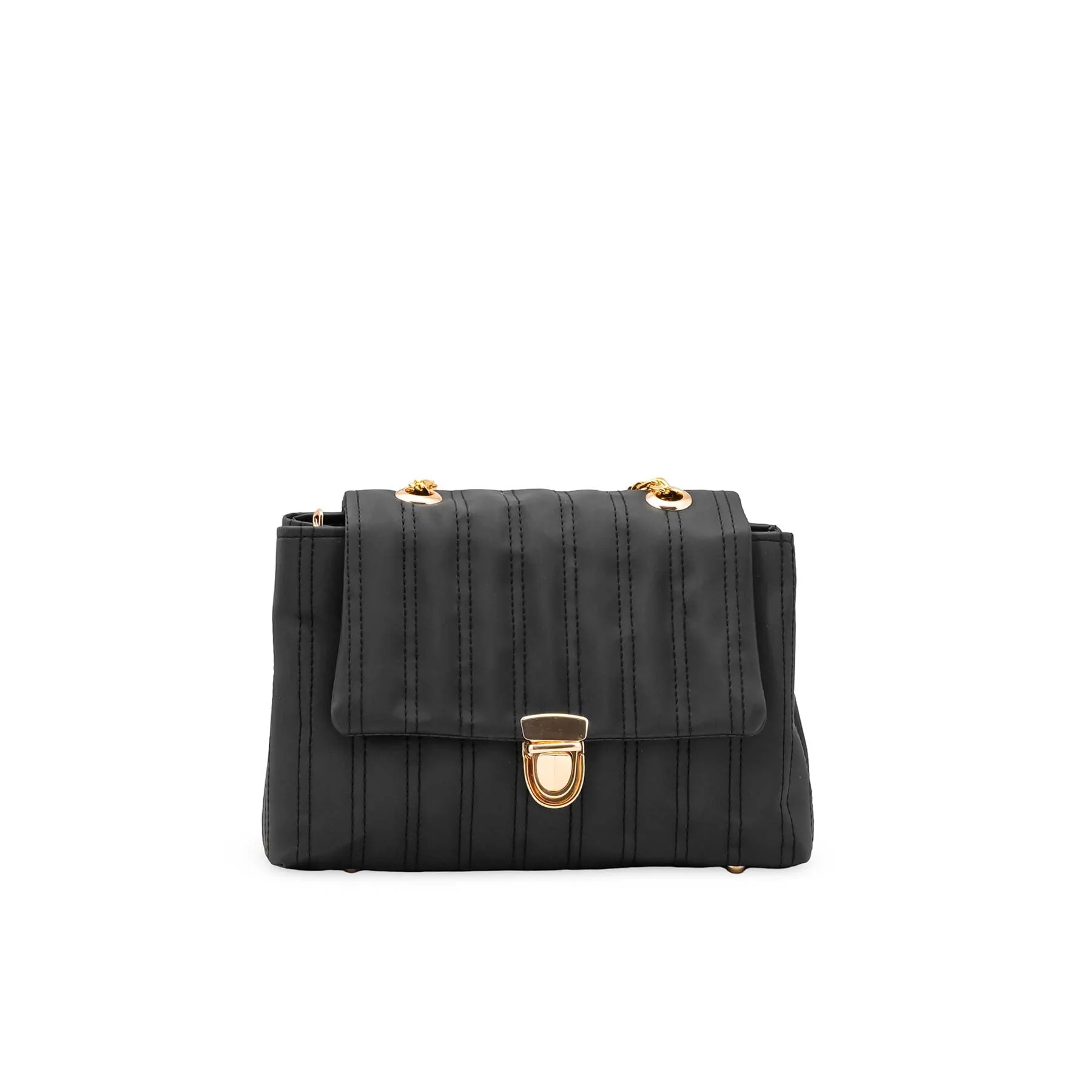 Black Casual Shoulder Bag For Women P56286 - Image 2