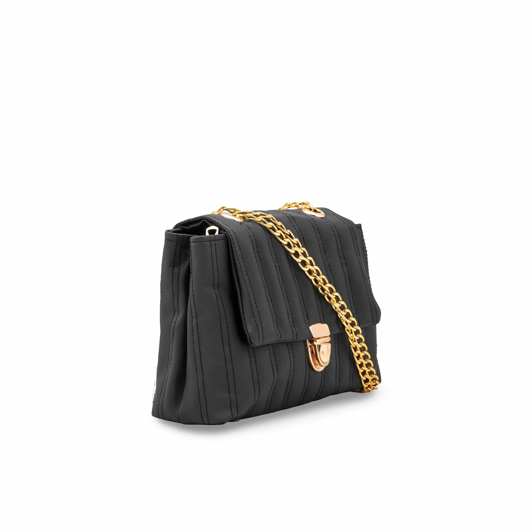 Black Casual Shoulder Bag For Women P56286 - Image 3