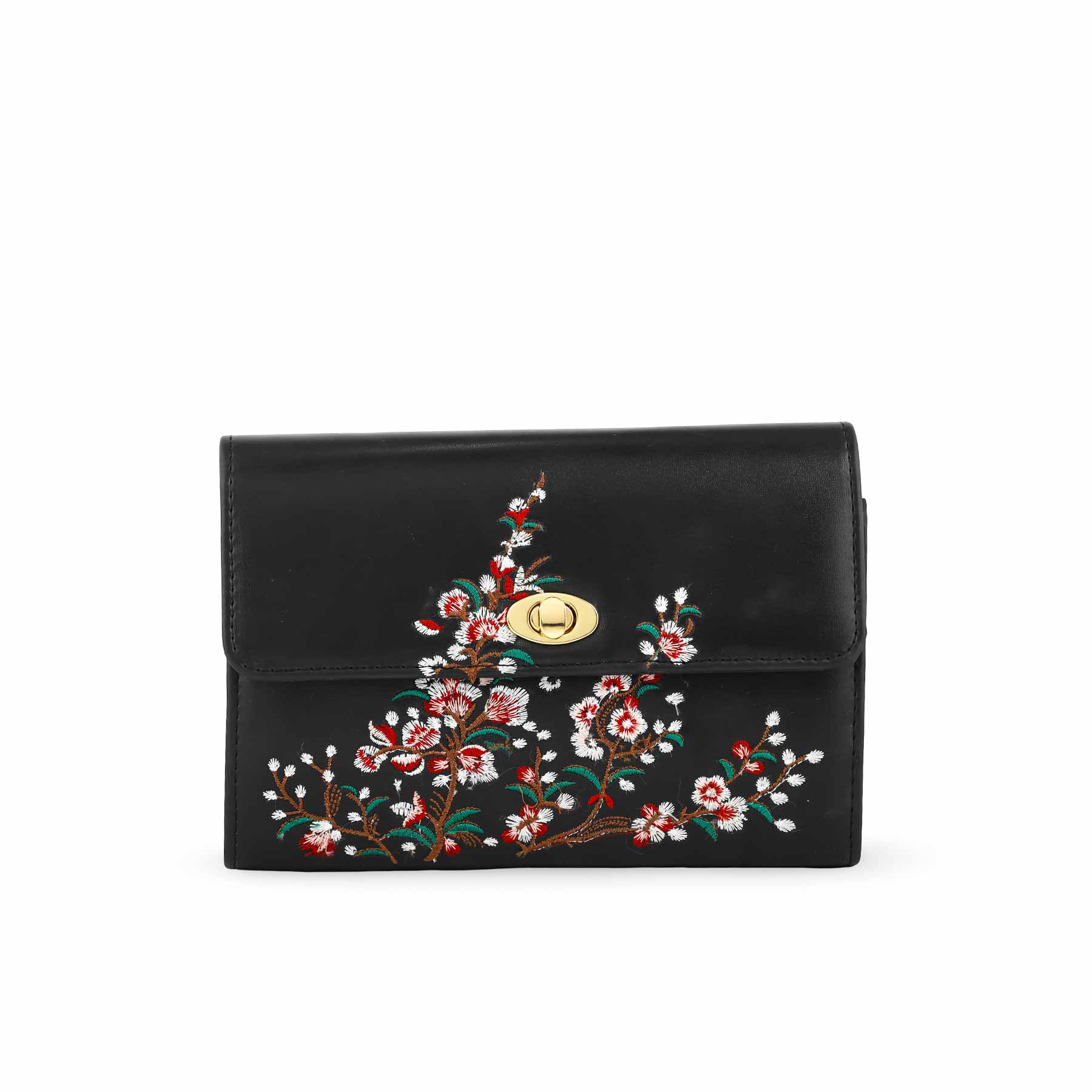 Black Casual Shoulder Bag P56202 - Image 2