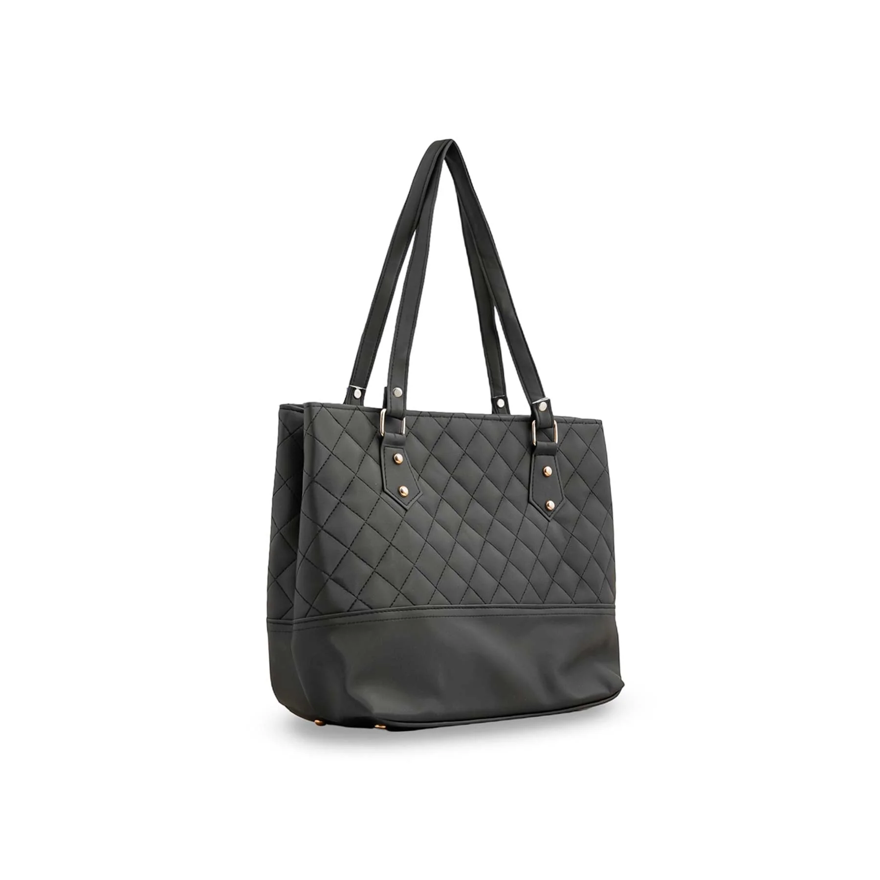 Black Casual Shoulder Bag P56206 - Image 2