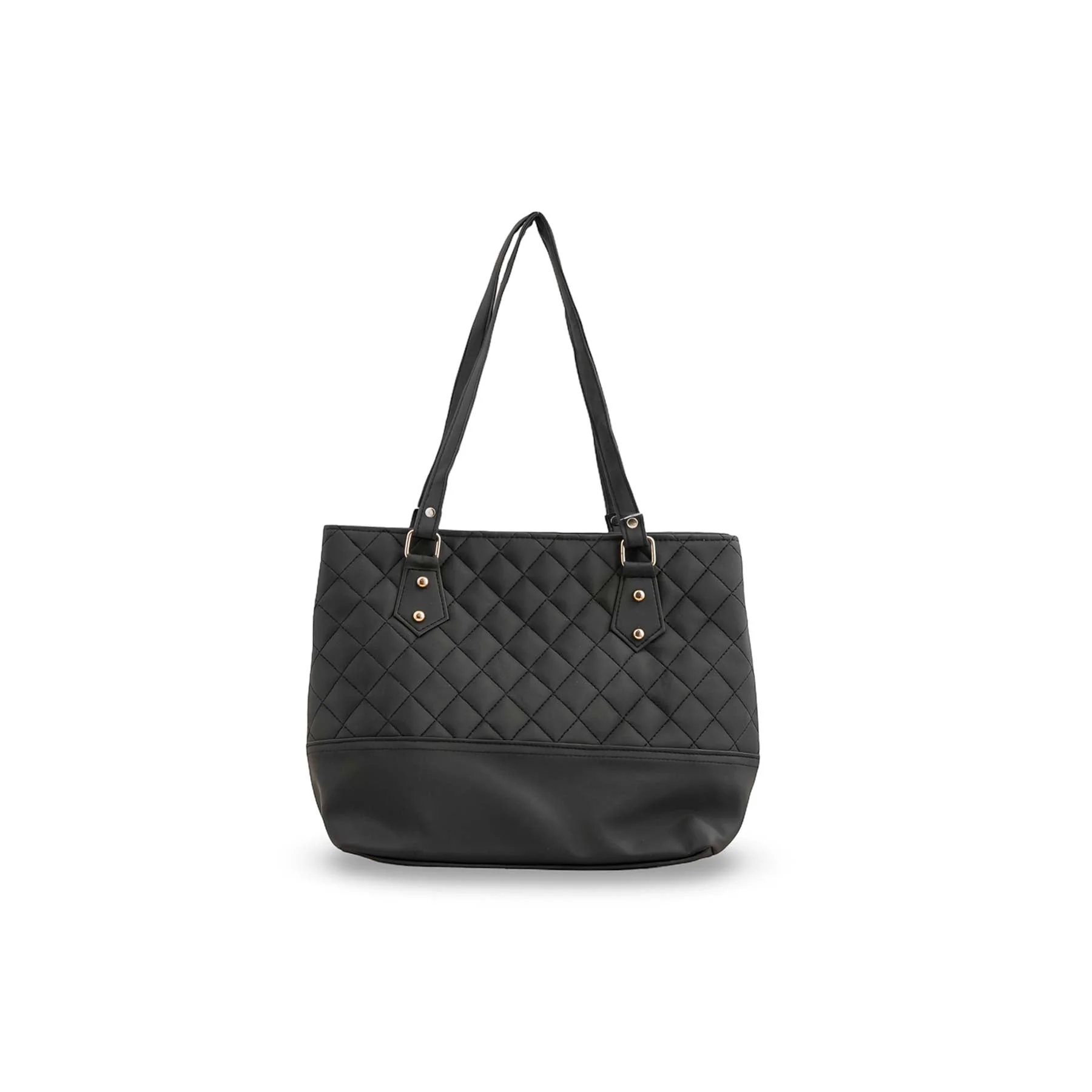Black Casual Shoulder Bag P56206 - Image 3