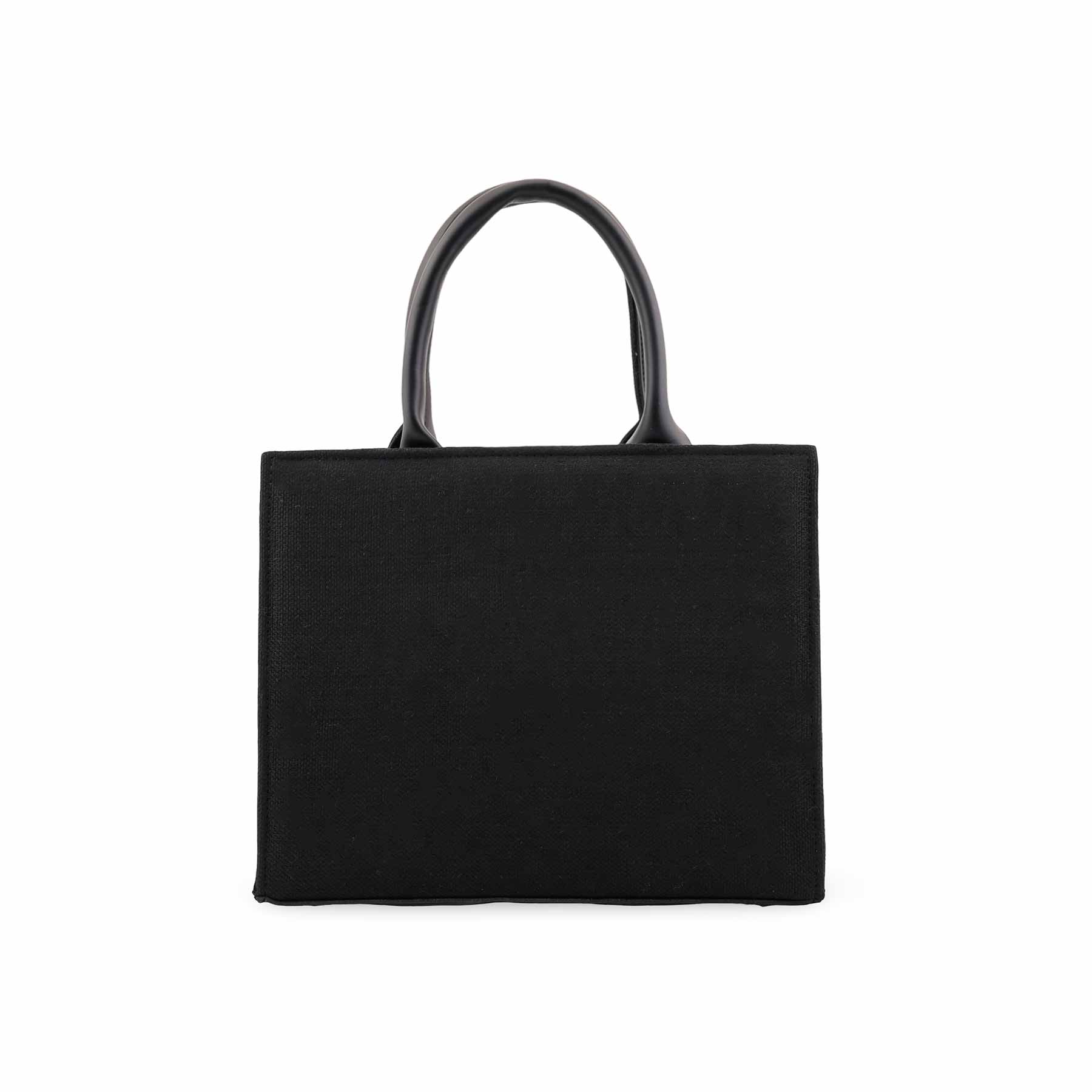 Black Casual Shoulder Bag P56255 - Image 4