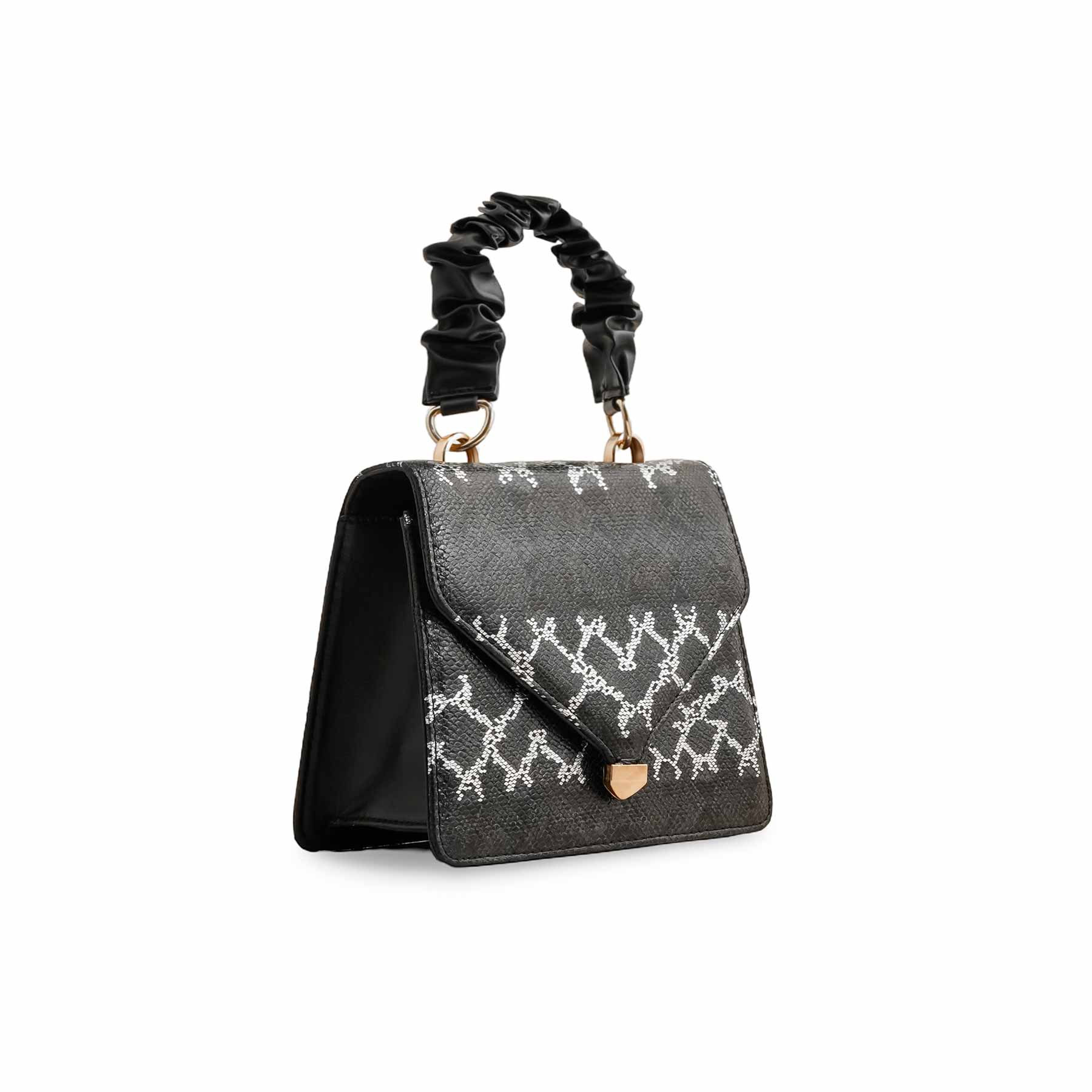 Black Casual Shoulder Bags P55745 - Image 2