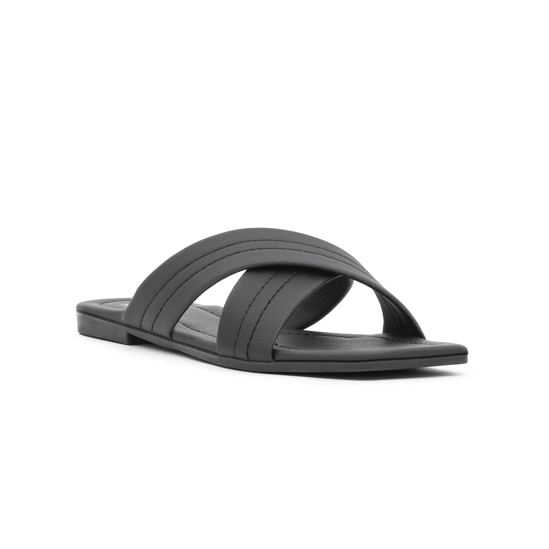 Black Casual Slipper CL1348 - Image 2