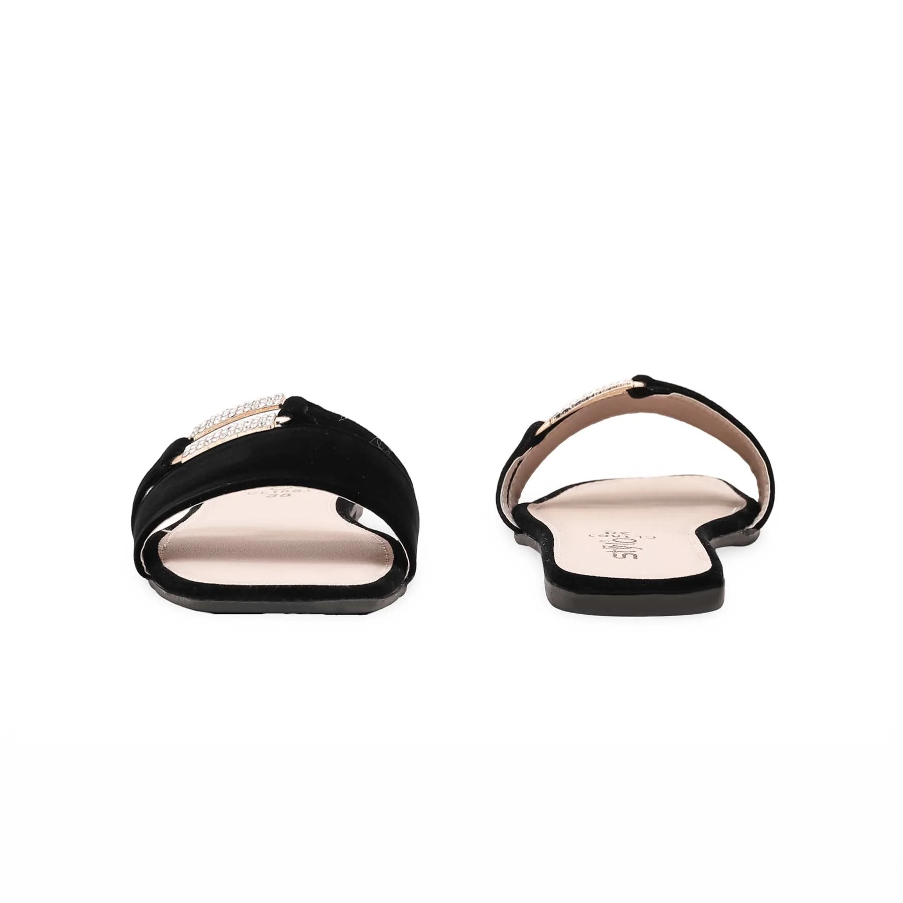 Black Casual Slipper CL1861 - Image 3
