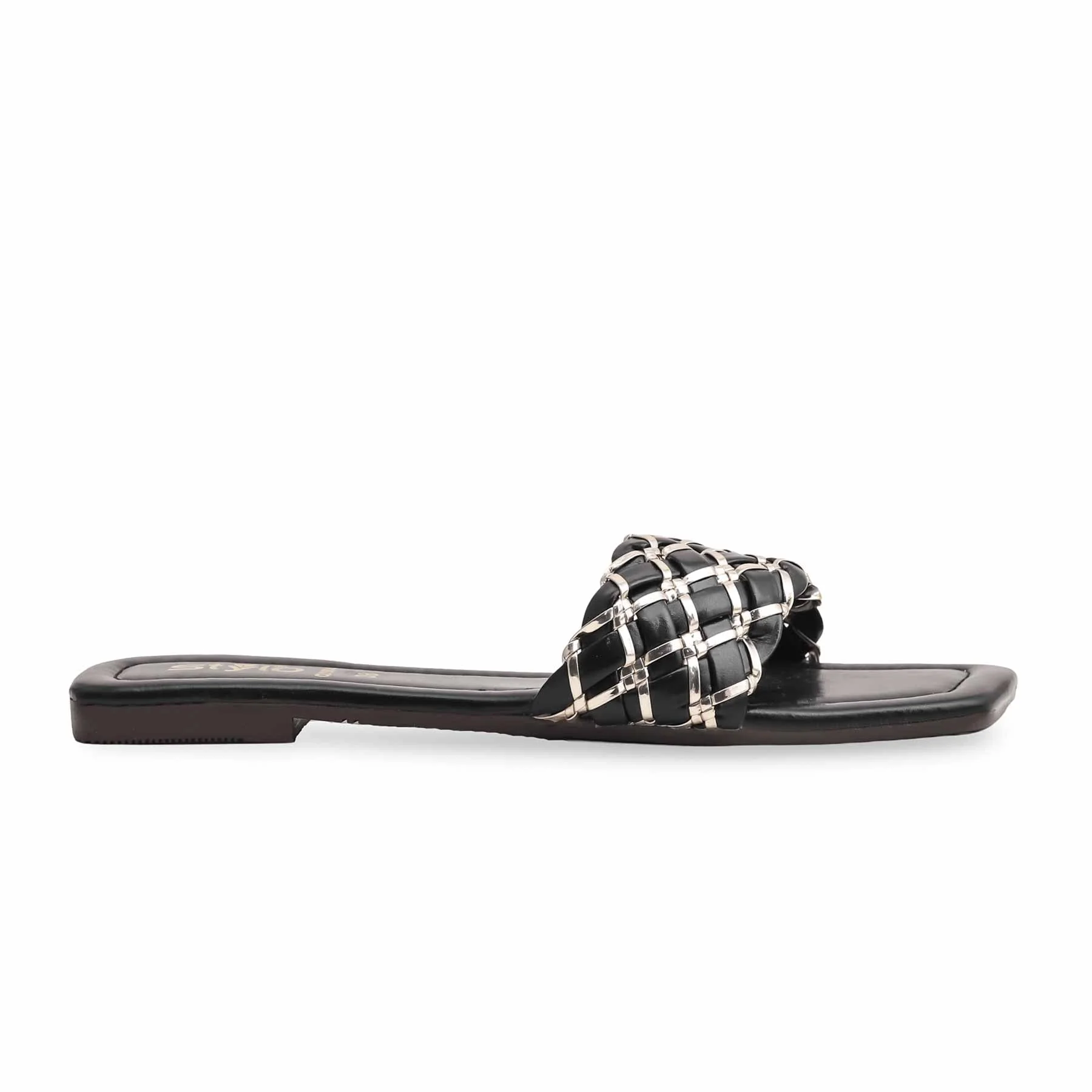 Black Casual Slipper CL1904 - Image 2