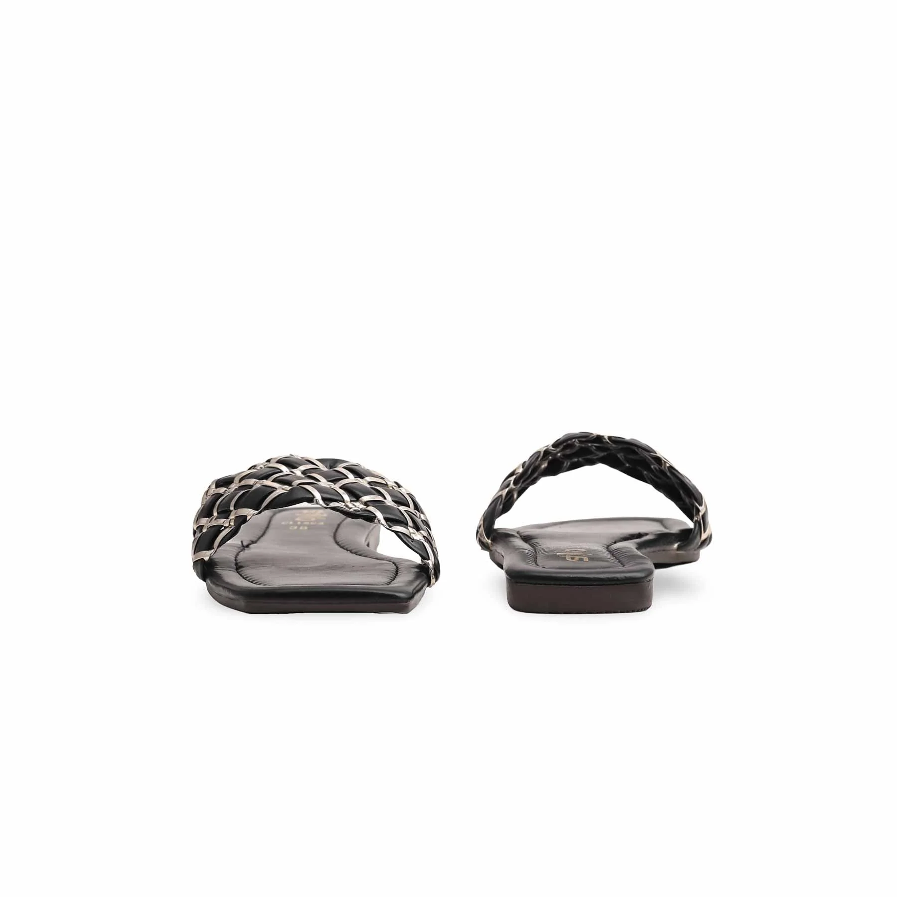 Black Casual Slipper CL1904 - Image 4
