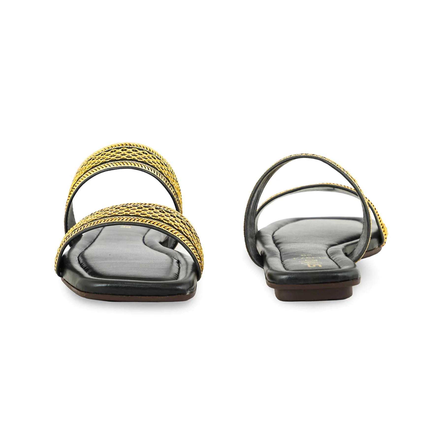 Black Casual Slipper CL1974 - Image 4